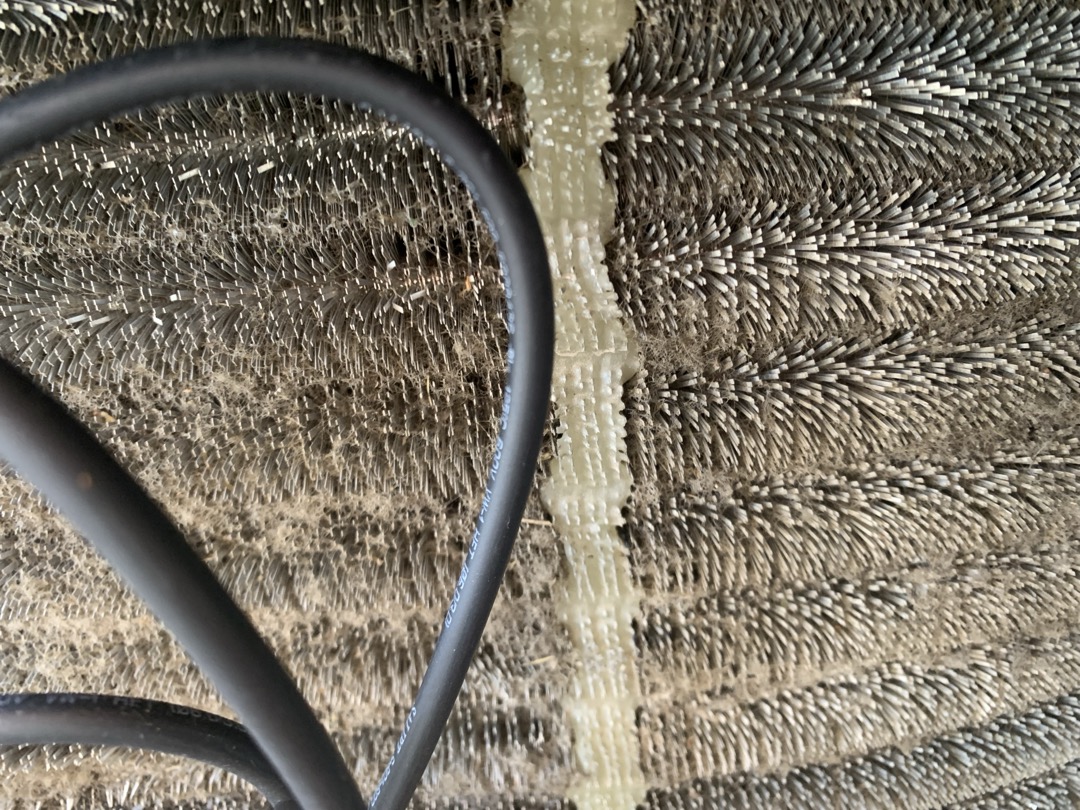 Arrived on site for heating maintenance on 2023 Trane heat pump. Homeowner stated all is well with regards to normal unit operation. Proceeded with heating maintenance as scheduled.

1. Visually inspected condenser coil for debris/ dirty.
2. Inspected condenser fan motor.
3. Inspected condenser fan blades.
4. Inspected/ cleaned wiring connections.
5. Tested compressor/ condenser fan motor capacitor.
6. Checked compressor amp draw.
7. Checked condenser fan motor amp draw.
8. Inspected / replaced return filter.
9. Inspected return plenum for debris/ dirty.
10. Inspected evaporator coil.
11. Inspected blower motor/ blower wheel.
12. Checked blower amp draw.
13. Measured temperature differential from supply to return. 20 degrees measured.
14. Tested capacitor and contactor (outdoor electrical)
15. Rinsed condenser unit to promote heat exchange
16. Tested emergency heat and found no issues

Found high start amps on condenser. Recommend installing hard start kit in order to ease start up of 