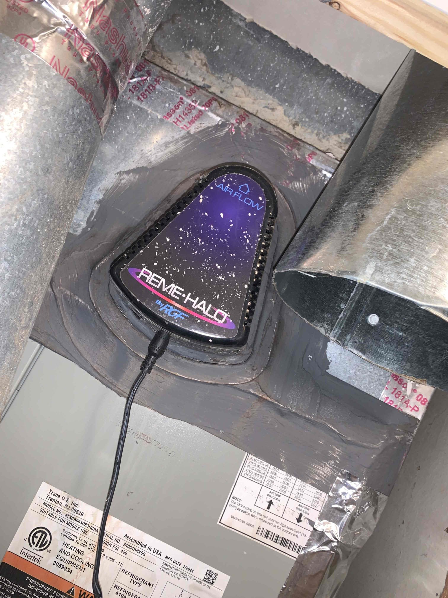 Dryer Vent Cleaning, showed before and after pictures to client, 


I preformed heat maintenance on a 2023 Trane gas furnace. I tested all electrical components and safeties on the inside unit. All tested within manufacturer specifications. I proceeded to the outside unit to visually inspect. I noticed that the unit does not have any type of surge protection on the system. Provided estimate to have surge protection installed. Unit was heating upon departure.