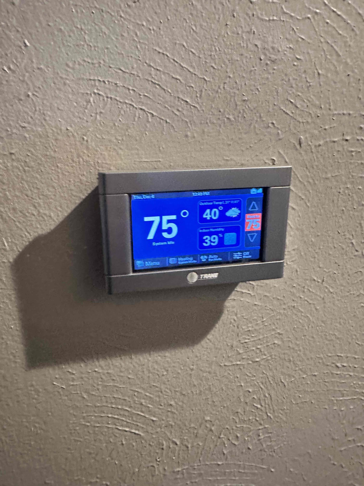 Upon arrival, I found that the outdoor unit was not turning on. I opened the panel on the outdoor unit, and observed the communication light flashing red. This indicated that there is a loss in communication. I powered cycled the equipment and yielded the same result. I began testing the outdoor unit and was not receiving voltage on 1 and 2. I removed the plug and tested it again and still was not getting anything. I proceeded inside. I removed the plug and tested 1 and 2 out of the control board. I was not getting any communication voltage out of the indoor control board to go outside. I located the control board at Standard supply and got it on order. 