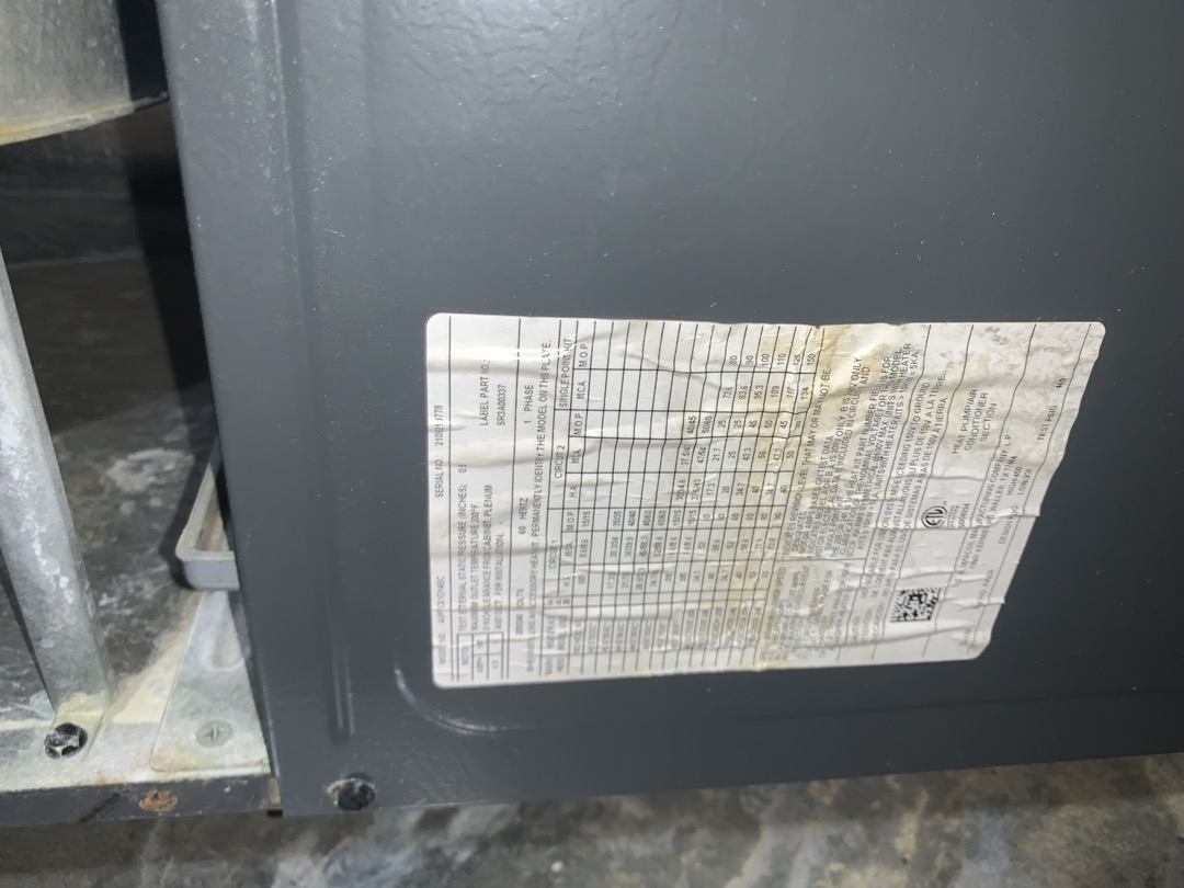 Arrived on site for heating maintenance on x2 2021 Goodman heat pumps. Homeowner stated all was well with regards to normal unit operation to his knowledge. Proceeded with heating maintenance as scheduled.

1. Visually inspected condenser coil for debris/ dirty.
2. Inspected condenser fan motor.
3. Inspected condenser fan blades.
4. Inspected/ cleaned wiring connections.
5. Tested compressor/ condenser fan motor capacitor.
6. Checked compressor amp draw.
7. Checked condenser fan motor amp draw.
8. Inspected / replaced return filter.
9. Inspected return plenum for debris/ dirty.
10. Inspected evaporator coil.
11. Inspected blower motor/ blower wheel.
12. Checked blower amp draw.
13. Measured temperature differential from supply to return. 20 degrees measured.
14. Tested capacitor and contactor (outdoor electrical)
15. Rinsed condenser unit to promote heat exchange
16. Tested emergency heat and found master testing a little low indicating some wear and the heat strip.
Notice large amount