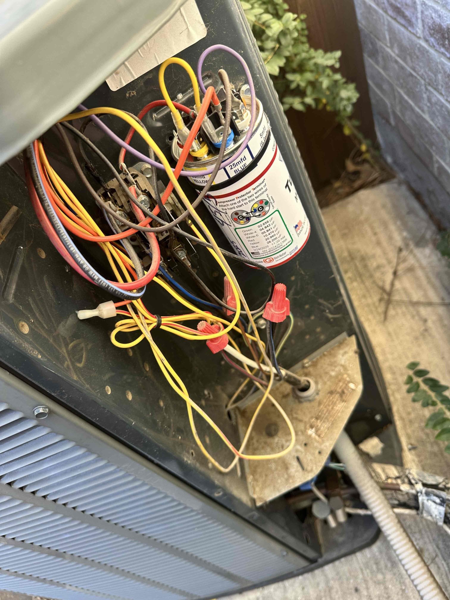 I performed a heating maintenance on two 2016 gas systems. I checked amps, capacitors, cleanliness, electrical, filters, and safeties. During my observation, I noticed that both blower wheels are in need of cleaning, both capacitors failed testing, and both units have gas leaks on the flex lines. The blower motor for the upstairs has bearings that are completely out. I verified warranty on these products. The blower motor and capacitors are covered under warranty. The cleanings and gas line are not covered. I spoke with he homeowner about surge protection and upgrading the filtration to help with the dust build up on the blower wheels. Warranty expires: 11/26/2026.