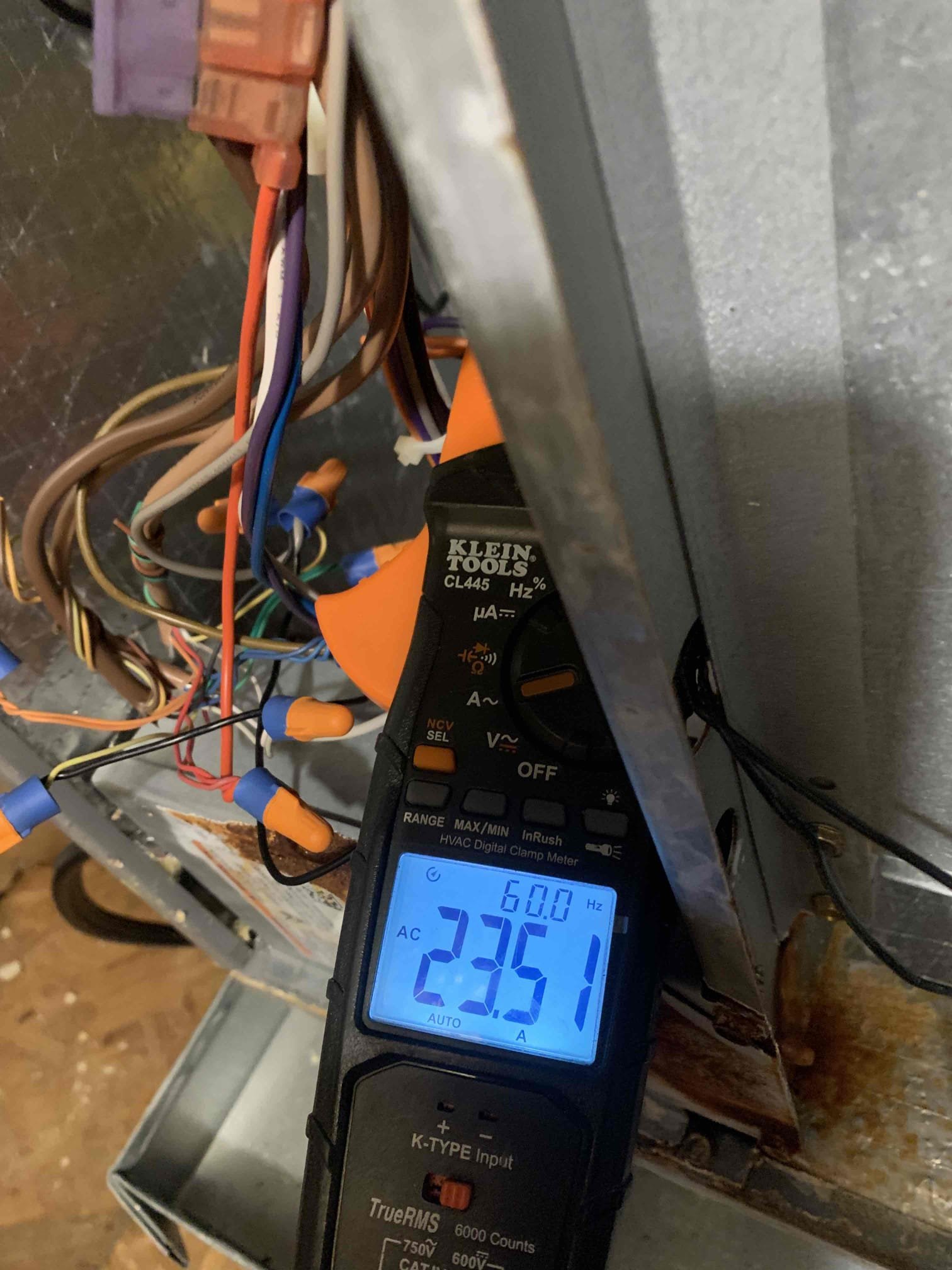 Preformed single system heat pump heating maintenance. I tested all electrical components on the inside air handler, all tested within manufacturer specifications. I proceeded outside to test all electrical components on condenser unit. All tested within manufacturer specifications. Client had already changed her filter. Unit was heating upon departure.