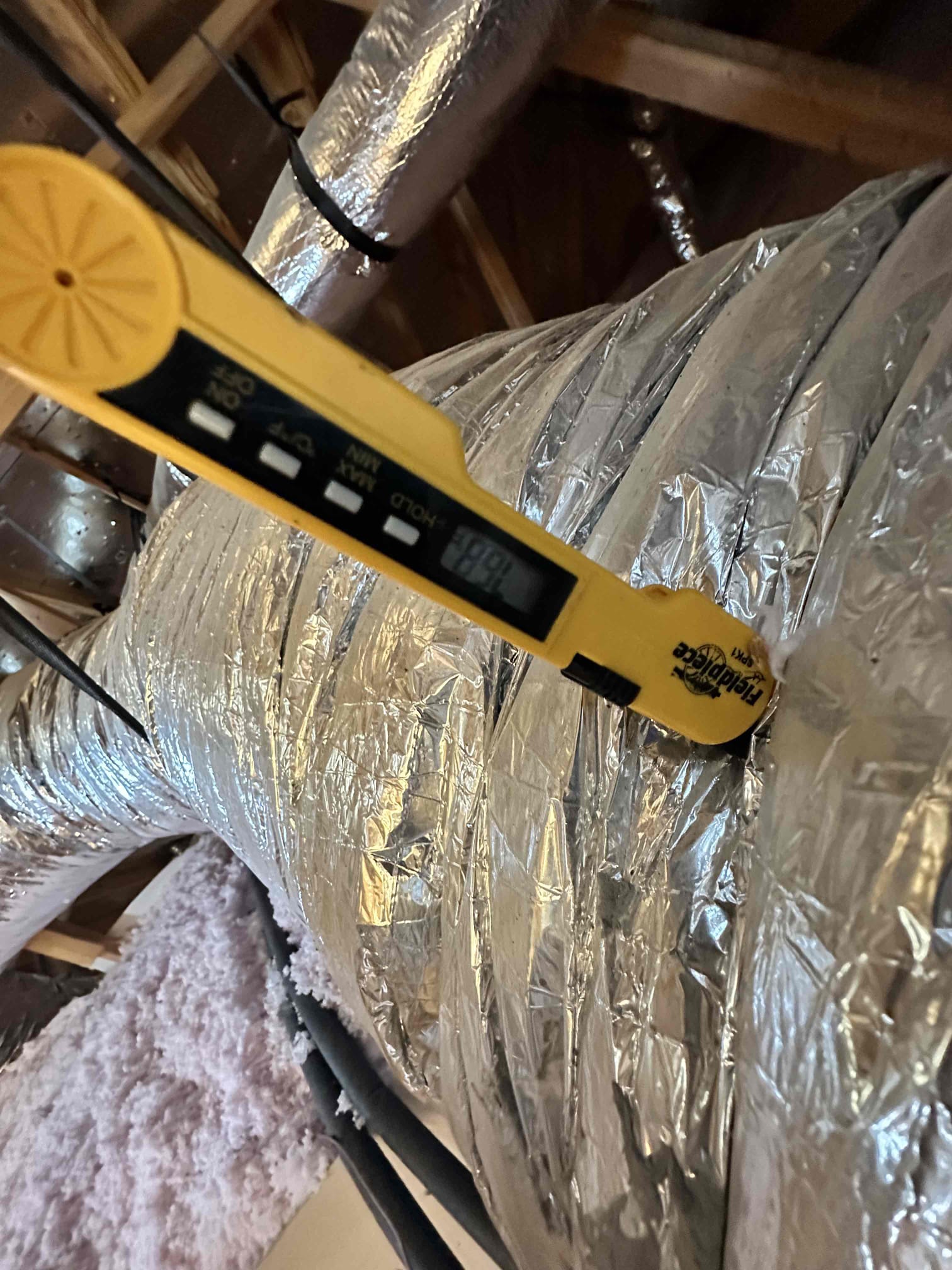 I performed a single heating maintenance on a 2023 Lennox gas system. I checked amps, filter, electrical, cleanliness, and safeties. Once I proceeded to the attic I heard a noise coming from the furnace. I opened the system up and began checking. I discovered that the noise is coming from the blower motor. Customer stated that you can’t hear it from within the home. I determined that the bearings are worn on the blower motor resulting is a noise that is deemed not normal. The blower motor is an X13 and still covered by warranty. I noticed that the unit does not have surge protection and offered it as well. Customer declined repairs at the time of service. 