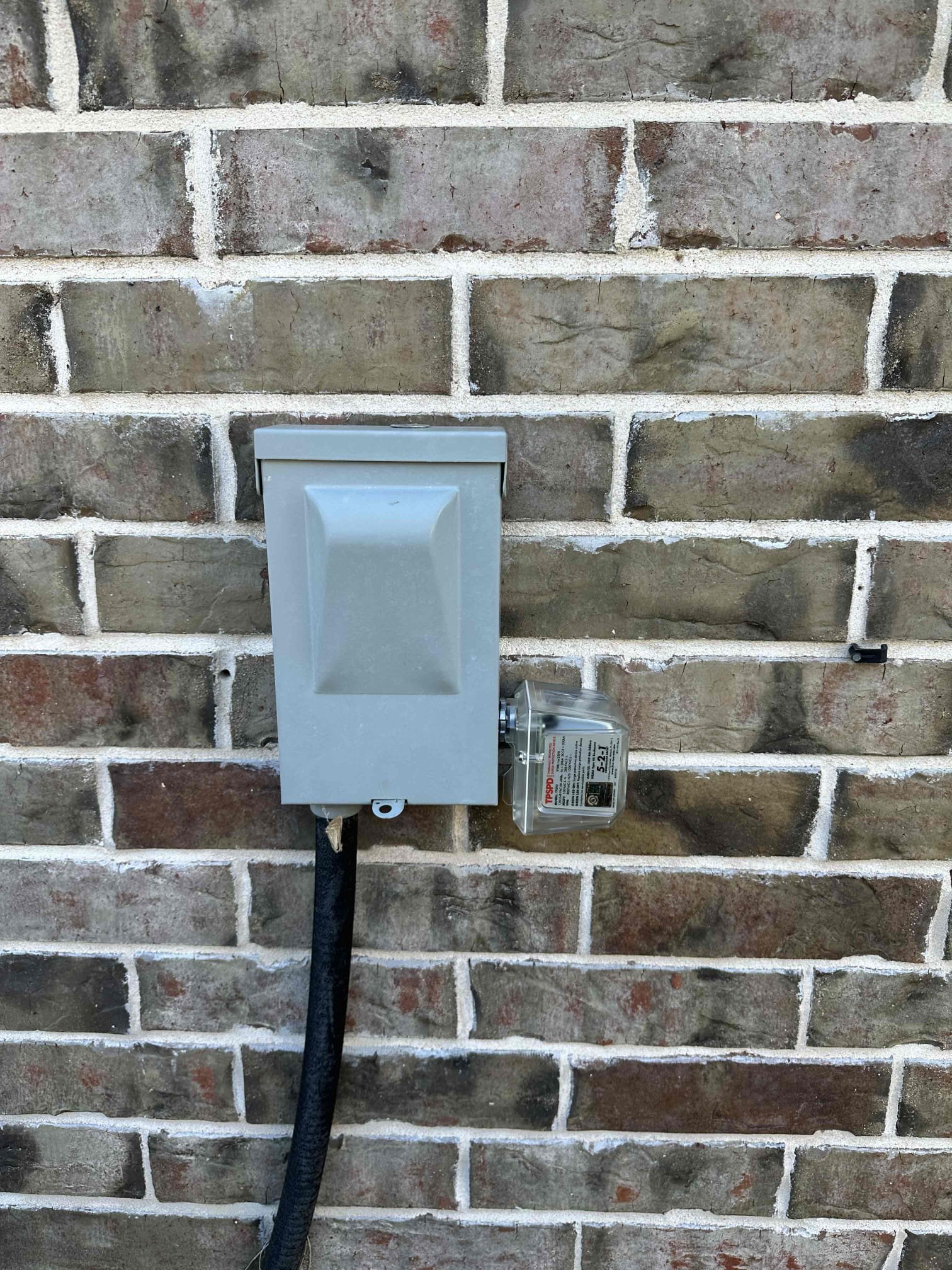 3 year warranty / 10,000.00 coverage if part fails to protect connected equipment. I installed the surge protector on the outdoor unit and ensured it was functional.

I washed the evaporator coil thoroughly with chemicals, allowed time to soak, and rinsed it with water. We provided this cleaning to address dirty Sox syndrome and customer is aware that it will likely return, with no estimated time frame, without preventive u/v devices. 