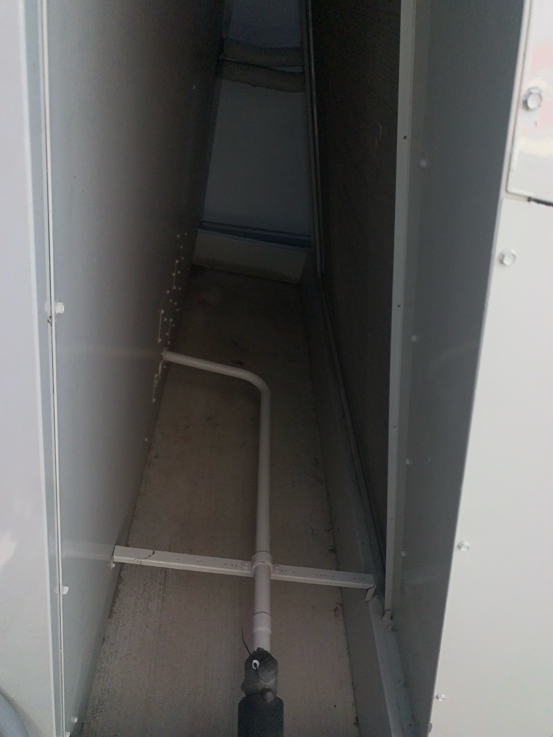 1. Visually inspected condenser coil for debris/ dirty.
2. Inspected condenser fan motor.
3. Inspected condenser fan blades.
4. Inspected/ cleaned wiring connections.
5. Tested compressor/ condenser fan motor capacitor.
6. Inspected / replaced return filter.
7. Inspected return plenum for debris/ dirty.
8. Inspected evaporator coil.
9. Inspected blower motor/ blower wheel.
10. Checked blower amp draw.
11. Measured temperature differential from supply to return. 20 degrees measured.
12. Tested capacitor and contactor (outdoor electrical)
13. Rinsed condenser unit to promote heat exchange
14. Tested electric heat and found no issue

AHU/CU-1 condenser fan motor making noise when running however blade spins freely and amps are not too high
DOAS- system still down from bad compressor estimate left by another company to repair. Unit missing fuses not possible to fully test at this time.