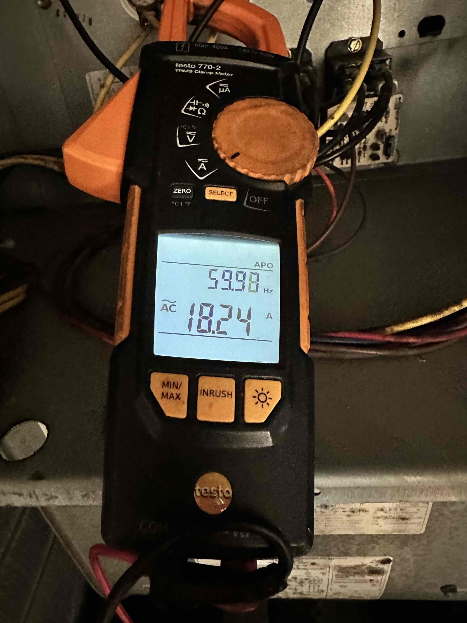 I performed a single system heating maintenance The heating source is a heat pump with back up electric heat. The outdoor is from 2002 and the airhandler is from 2013. I checked amps, electrical, cleanliness, and safeties. The system has a 15kw heat kit and only using 10kw of it. I observed that the suction line does not have any insulation on it. This reduces efficiency and causes it to cost more to run. The evaporator coil is dirty on the bottom side . This will reduce the efficiency and cause operation issues. The blower wheel has growth clusters causing air equality reduction and added stress to the system. I offered surge protection, and the customer has someone that is going to install some for the HVAC system. I spoke about the liability of doing a thorough cleaning on the evaporator coil. Customer would like to wait to see how it performs when cooling season comes back around. 
