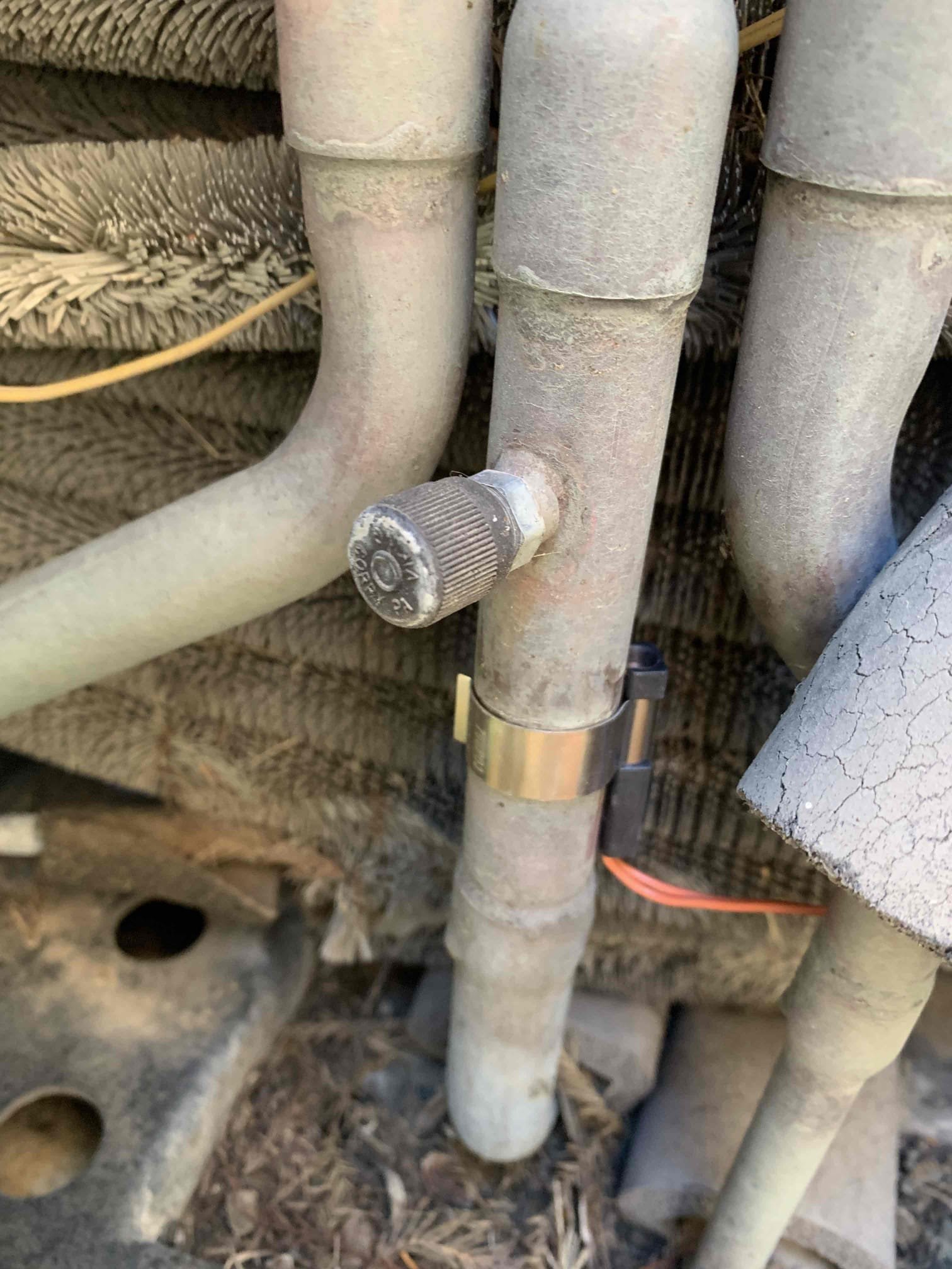 Preformed installation of the new suction temperature sensor on the outdoor unit. Unit is now working properly and not short cycling in heat mode. Unit was heating upon departure 