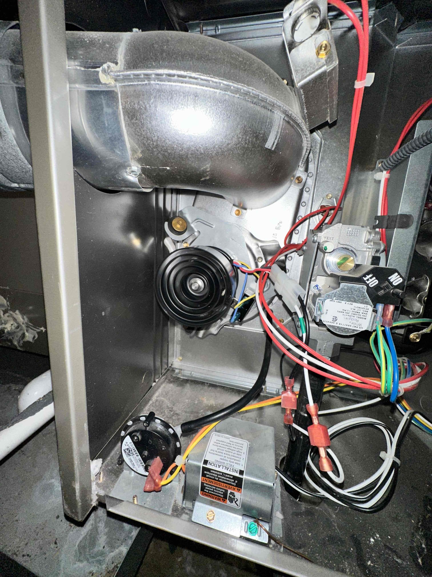Returned to install a inducer motor. Once installed, I cycled the system a couple times to ensure proper operation. System is back to heating properly. I was instructed to send a payment link by Lynn. 