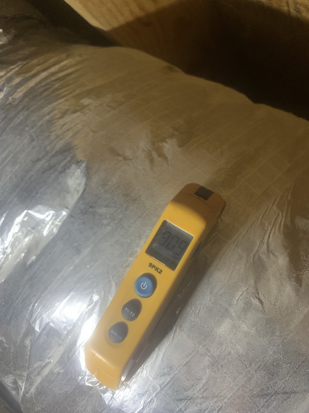 Homeowner stated downstairs was still not keeping up. Upon inspection I noticed no air was flowing downstairs or upstairs even though unit was running. Shut down unit for testing. Last time I was here I was unable to access the attic where the dampers are located. Informed homeowner I would need to take off the trim around the attic access in order to access the dampers. Received approval through text for with permission from homeowner to tear off the trim. Advised homeowner we would not be responsible for damages resulting from removal and that I would have to charge for a repair.  I was then able to remove the trim and access panel. Upon testing, I found that the downstairs damper was not opening and I could not get it to spring open. Damper is stuck shut. Advised homeowner that the damper was still under warranty however I would still have to charge for labor of the installation. Replace damper under warranty with part off of truck. Tested extensively to ensure good temperature down