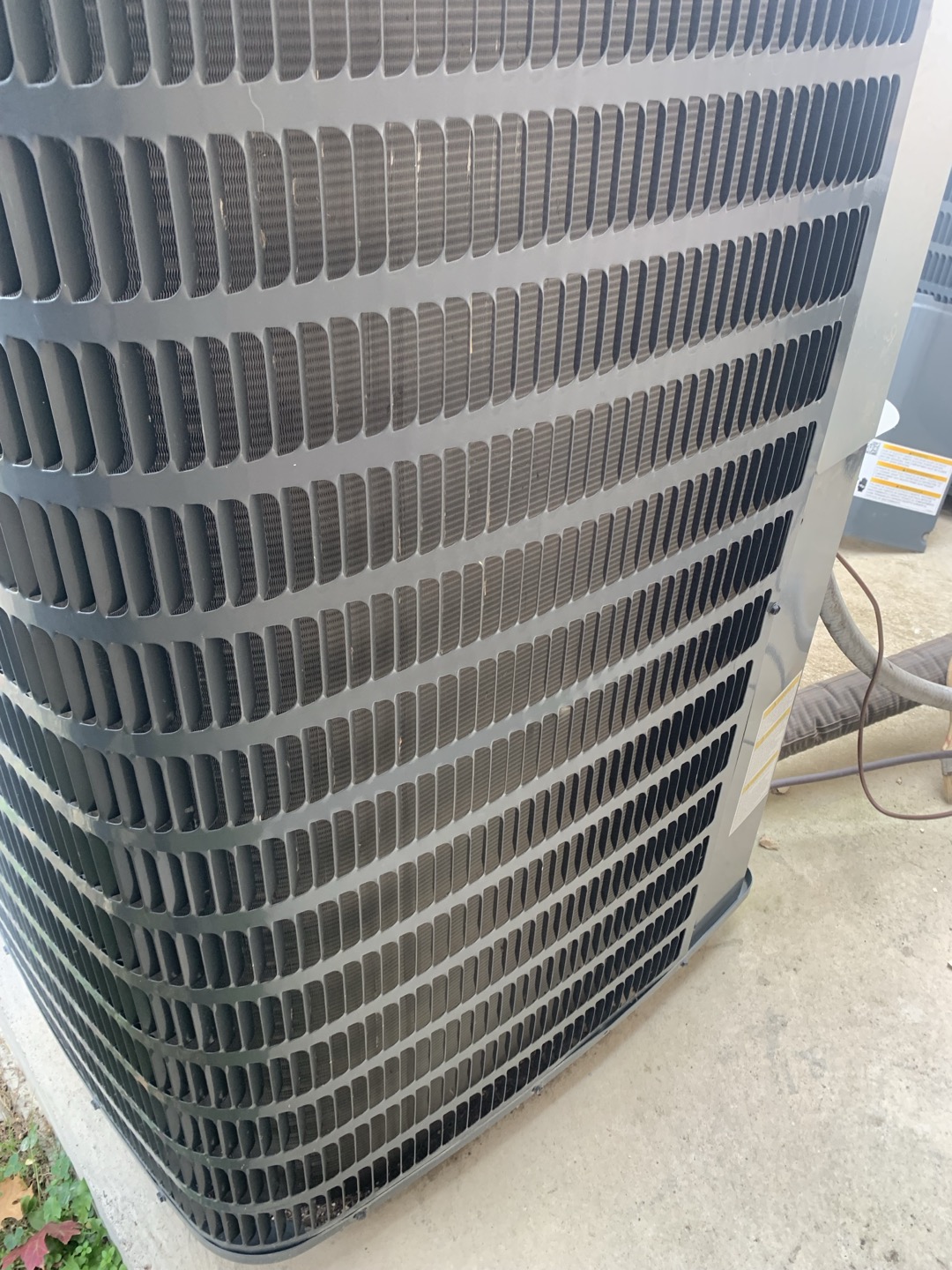  1. Visually inspected condenser coil for debris/ dirty.
2. Inspected condenser fan motor.
3. Inspected condenser fan blades.
4. Inspected/ cleaned wiring connections.
5. Tested for gas leaks
6. Tested functionality and cleaned flame sensor
7. Tested functionality and cleaned pressure switches and ports
8. Inspected / replaced return filter.
9. Inspected return plenum for debris/ dirty.
10. Inspected evaporator coil.
11. Tested functionality and visually inspected surface igniter
12. Checked blower amp draw.
13. Measured temperature differential from supply to return. 20 degrees measured.

Noticed large amount of rust in drain pan for downstairs unit. Pan is not completely rusted through but not terribly far off. Also noticed a decent amount of dust on the blower wheel. This creates drag on the motor, causing it to work harder and ultimately shortening the lifespan of the motor. Recommend cleaning to ensure maximum lifespan of the motor. Units in good working order upon departure.