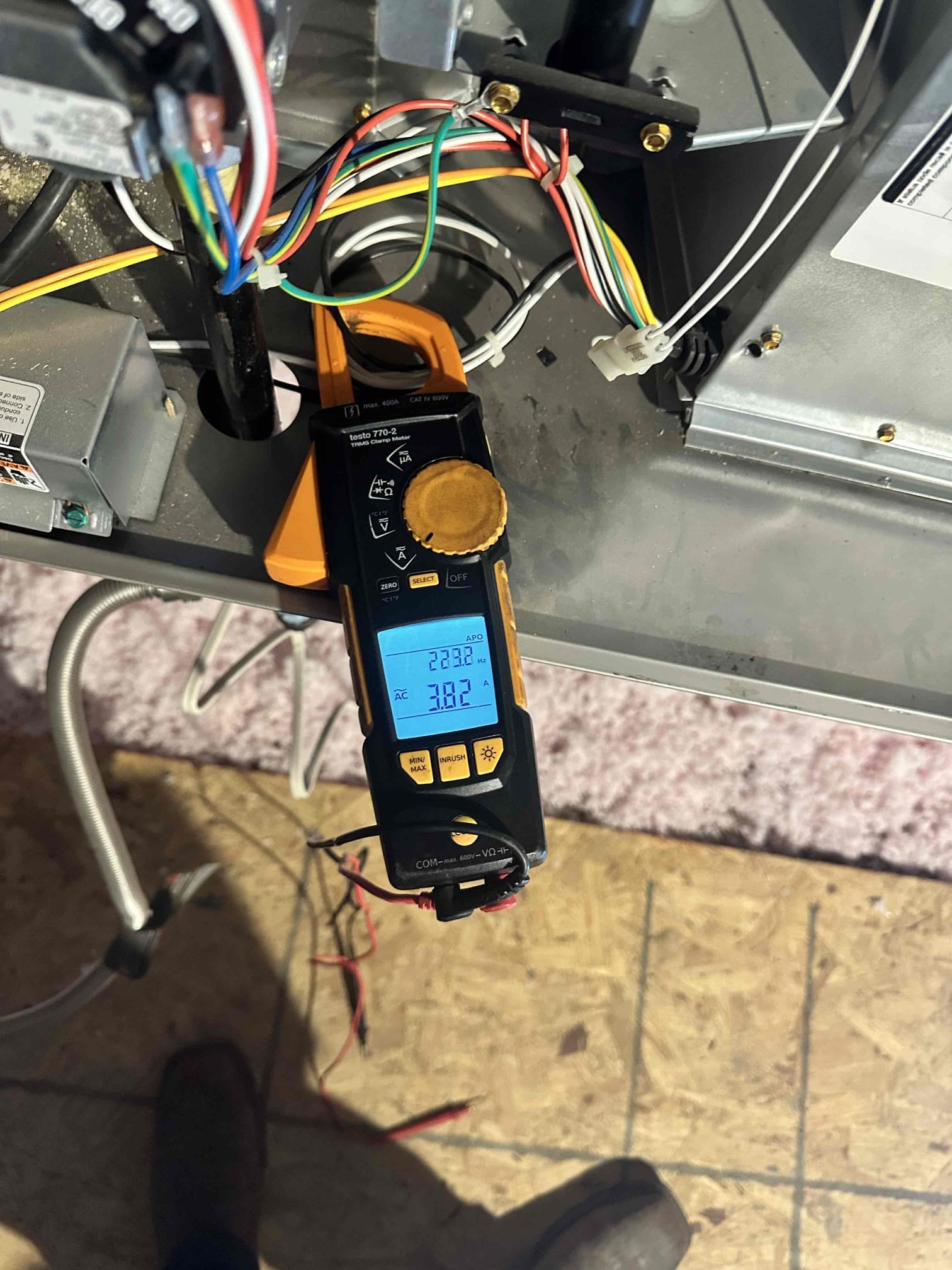 12/24/2025
I returned to install the warranty blower motor. I tested the system in heating and cooling to ensure proper function in both cycles. Originally the unit wasn’t using the industry standard high speed for cooling. This is likely what was causing the system to freeze. I wired the cooling to use the high speed. I observed that the unit was only producing a 16 temperature drop in cooling. Likely the system was never topped off when it was installed. There is a room that is uncomfortable due to duct design. Customer is going to leave the bedroom door open more often to see if adding a return will help address the comfortability issue without redesigning the ductwork. System is heating and cooling upon departure.