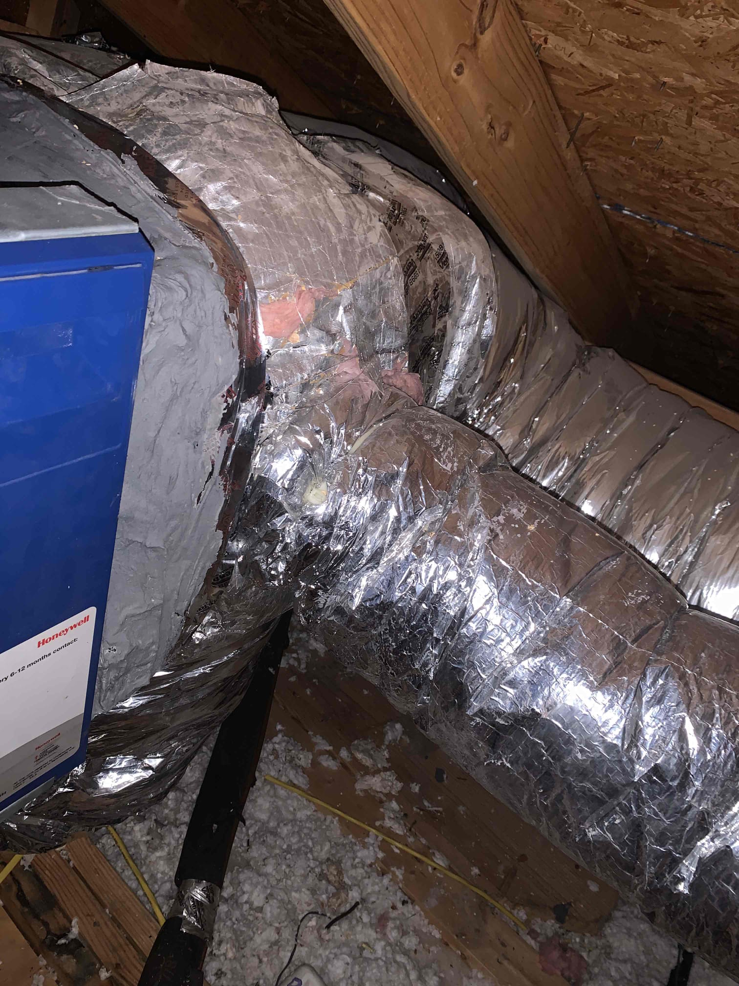 Performed a complete heating system maintenance and inspection gas system 2024

Inspected and tested all electrical components and safety controls on the indoor unit; all components tested within manufacturer specifications.

I did find the return ducts and plenum boxes to be dusty. 

Verified system temperatures: return air temperature measured at 69°F; supply air temperature measured at 120°F and rising.

Confirmed air filter was recently replaced by client; filter size is 16” x 25” x 5”.

I visually inspected the outside unit. All was in good sound condition visually.

Confirmed system was operating properly and heating upon departure.

System Status: Operating normally at time of service.