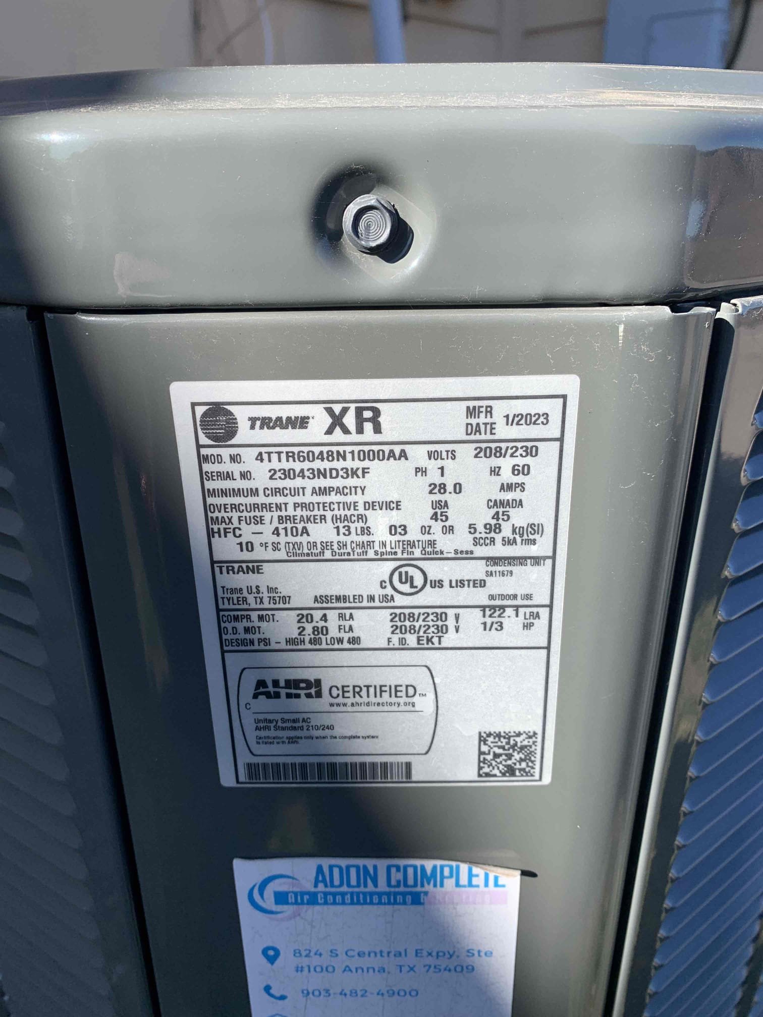 Performed a complete heating system maintenance and inspection.

Inspected and tested all electrical components and safety controls on the indoor unit; all components tested within manufacturer specifications.


Verified system temperatures: return air temperature measured at 79°F; supply air temperature measured at 110°F and rising.

Confirmed air filter was recently replaced by client; filter size is 20” x 25” x 4”.

I visually inspected the outdoor unit, 
The outdoor unit could benefit from having a surge protector installed to protect the unit from lightning strikes, black outs and other types of surges in power. It comes with a 3 year warranty and $10,000.00 insurance policy for repairs if surge protection were to ever fail and components be come damaged after a surge in power.

Confirmed system was operating properly and heating upon departure.

System Status: Operating normally at time of service