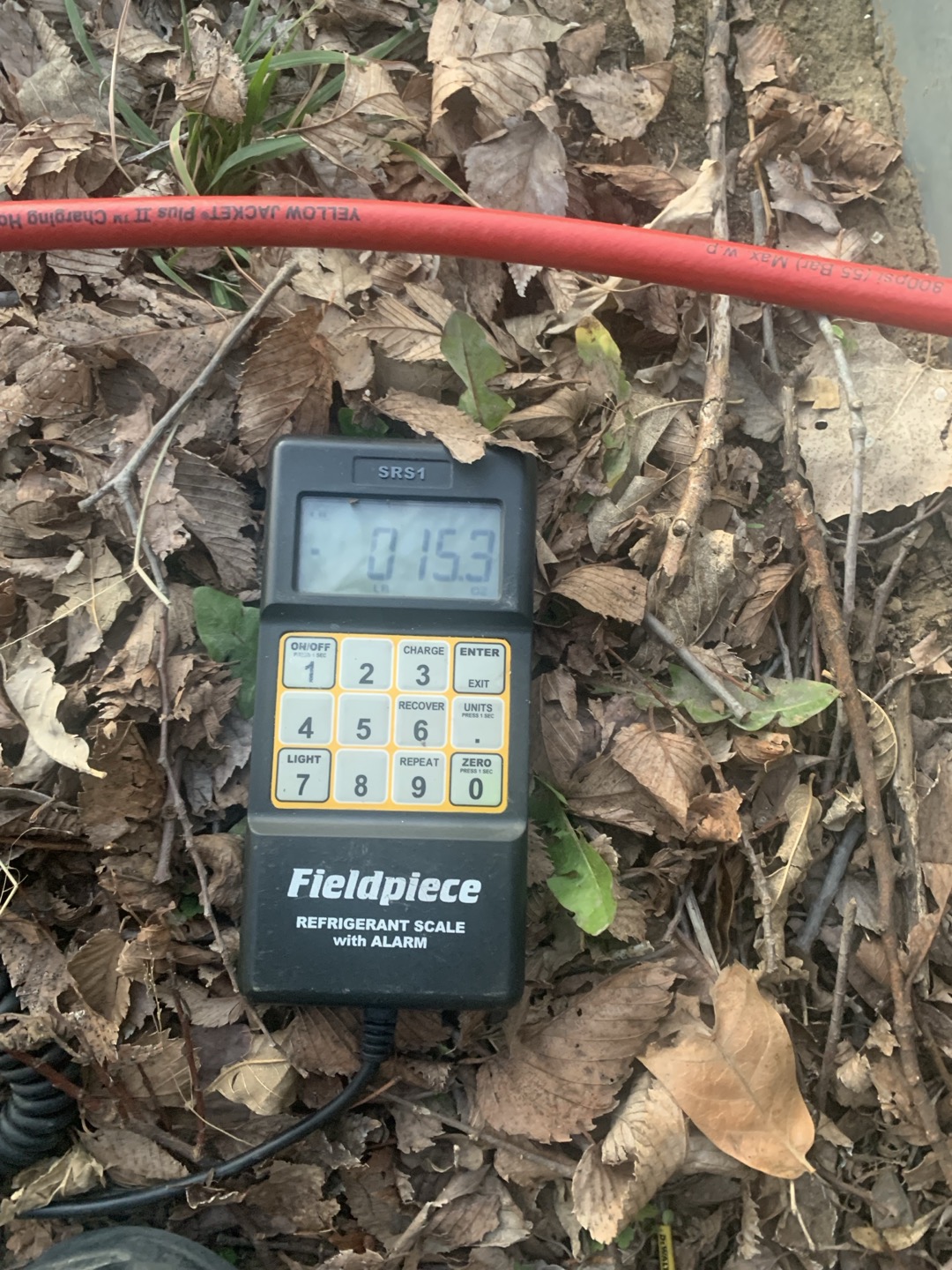 Added one pound of refrigerant to 3 head mini split. Supply temps living room 47 bedrooms 51. 