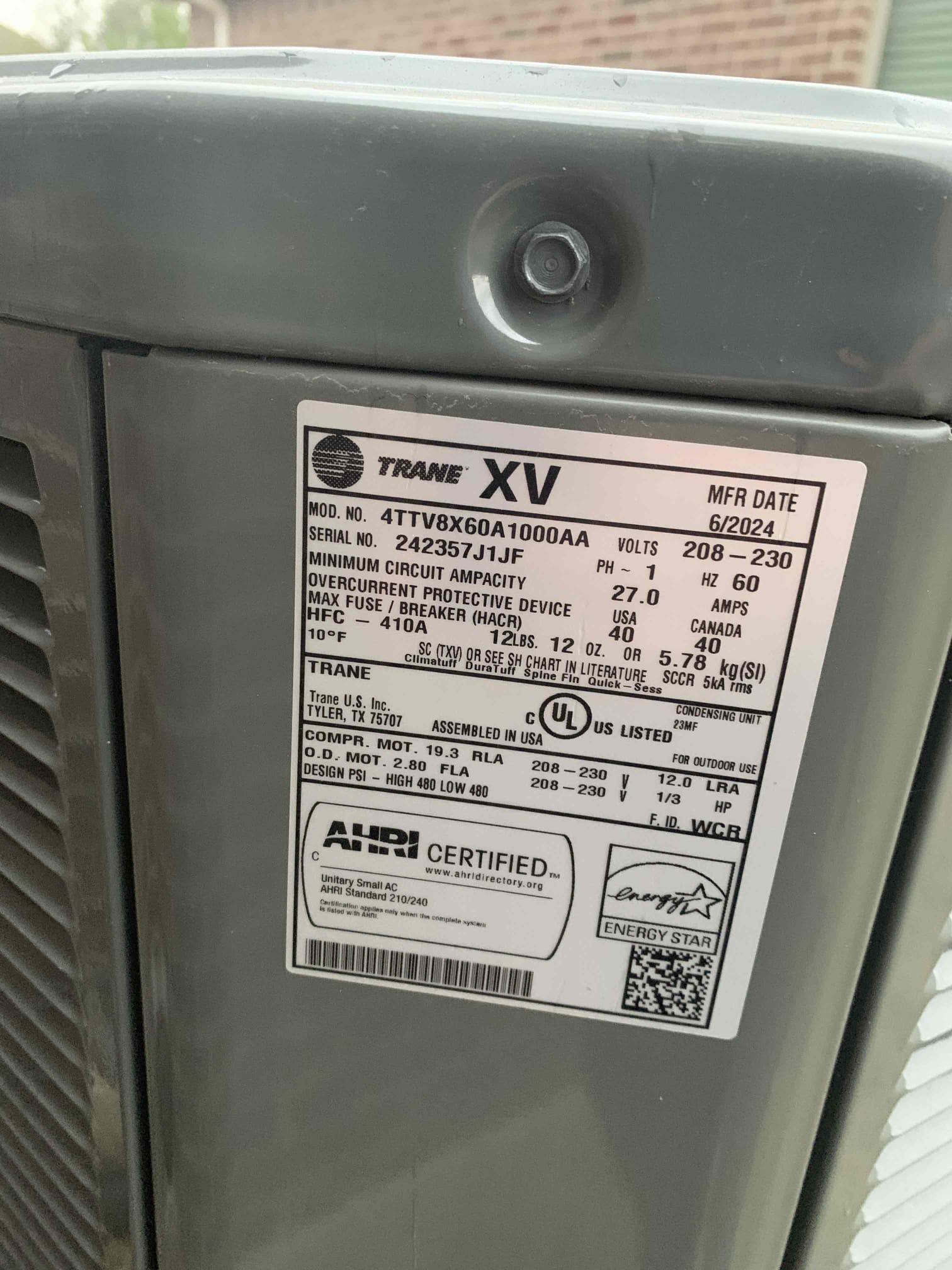 Performed a complete heating system maintenance and inspection. 3 zone communicating 2024 Gas system.

Inspected and tested all electrical components and safety controls on the indoor unit; all components tested within manufacturer specifications.


Verified system temperatures: return air temperature measured at 71°F; supply air temperature measured at 114°F and rising.

Confirmed air filter was recently replaced by client; filter size is 20” x 25” x 4”.

I visually inspected the outdoor unit, 
The outdoor unit was in good condition 

Confirmed system was operating properly and heating upon departure.

System Status: Operating normally at time of service