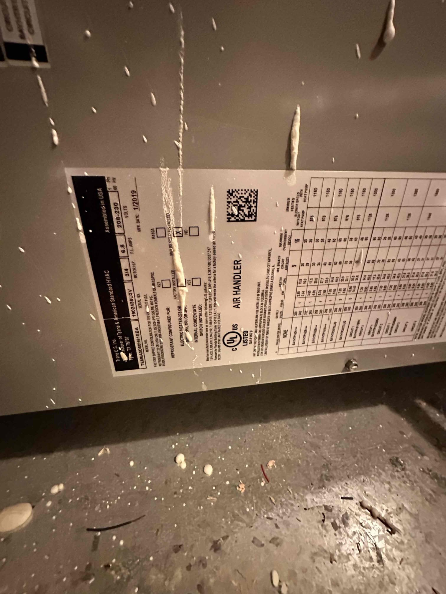 I found that the motor is in the early stages of failure. This is likely due to its increase usage. The system is zoned, and the fresh air will operate when either zone is active. The suggested route to repair is replacement of the fresh air unit. 