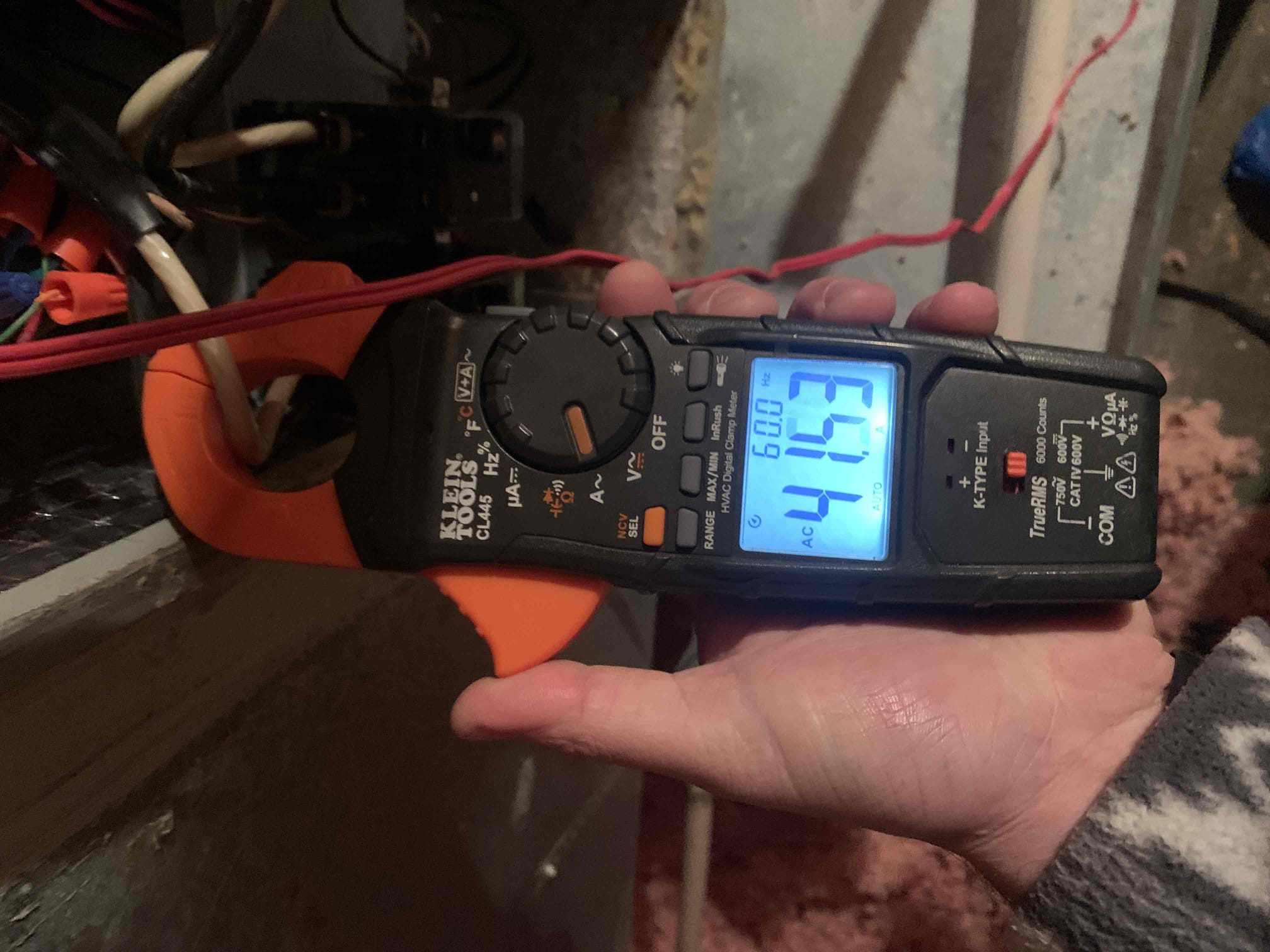 Performed a complete heating system maintenance and inspection. (Heat Pump) 2017

Inspected and tested all electrical components and safety controls on the indoor unit; all components tested within manufacturer specifications.


Verified system temperatures: return air temperature measured at 76°F; supply air temperature measured at 102°F and rising.

Confirmed air filter was recently replaced by client; filter size is 24” x 24” x 1” and 12x12x1. 

Inspected and tested all electrical components on the outdoor unit; capacitors failed out of manufacture specifications, 65.3/70 and 4.9/7.5. Client elected to have capacitor changed under warranty. Also the units compressor was starting up over 100 amps manufacturer limit is 144 amps. Client elected to have that revisited on the spring visit. 

Confirmed system was operating properly and heating upon departure.

System Status: Operating normally at time of service.