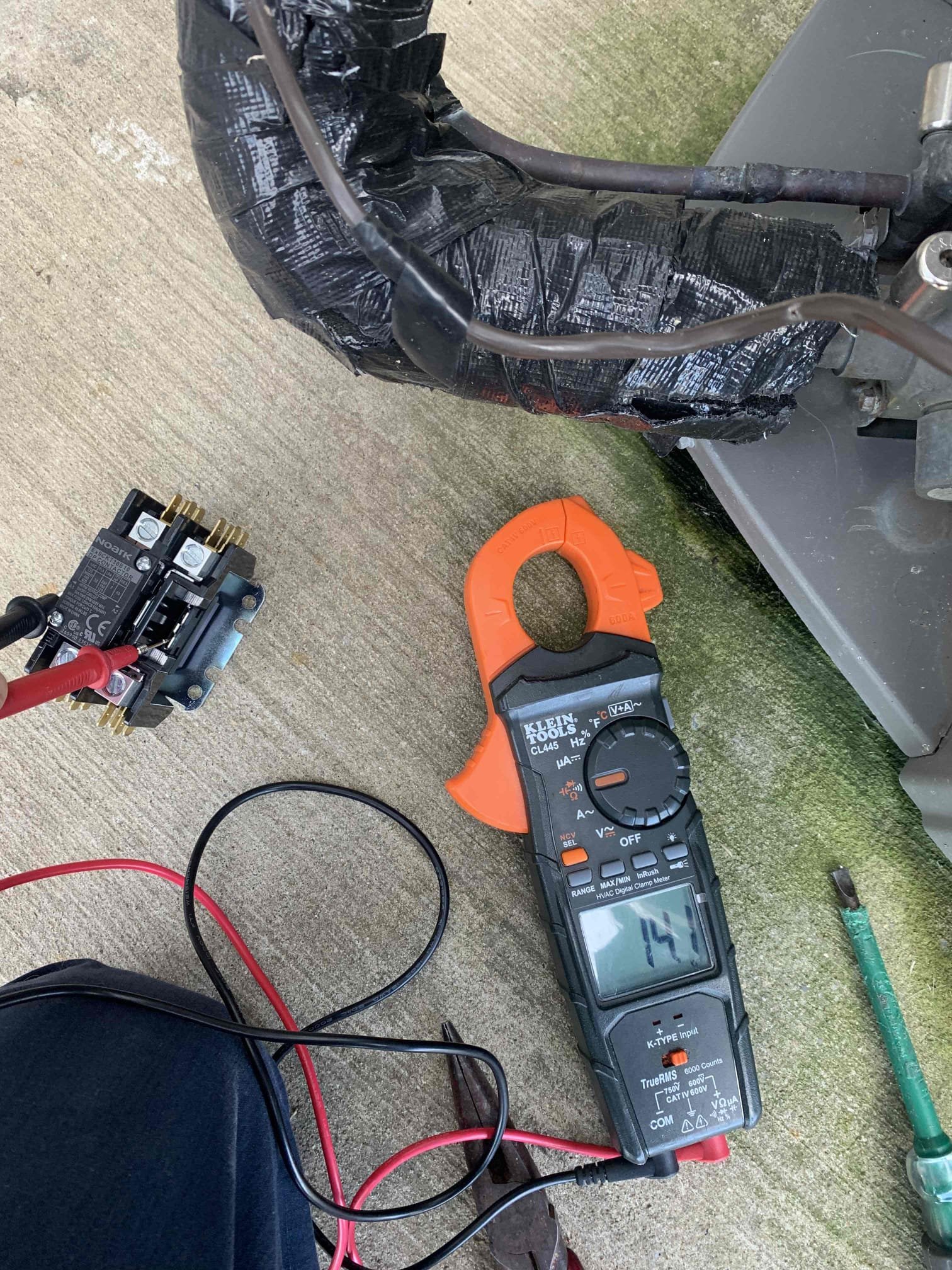 Preformed warranty Contactor changed out. Unit was working properly upon departure 