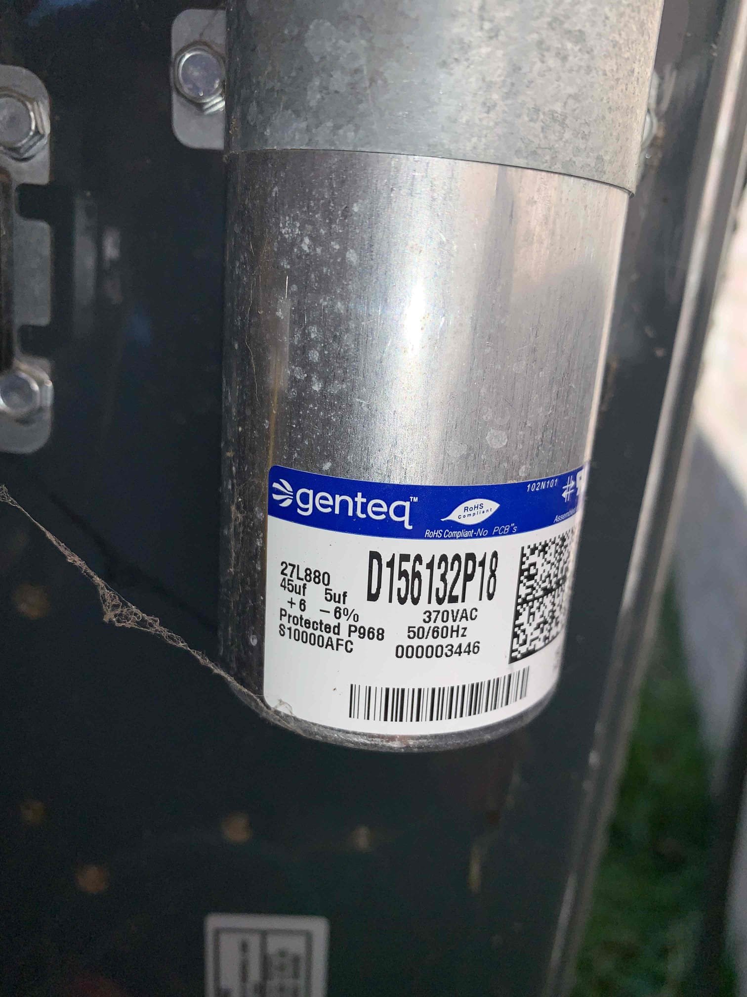 Upon arrival customer stated the heat wasn’t reaching temperature. I placed a call for heat and proceeded to the outside unit as this is a heat pump. I noticed the fan or compressor weren’t running. I tested all electrical components and found that the capacitor was not within manufacturer specifications and was bad. I used my test capacitor to see if the unit would come on. The condenser fan came on but the compressor was humming and trying to start but never would. I then ohm’d out the compressor and it wasn’t reading within manufacturer specifications. The readings were telling me that it was locked up. I talked to the customer about the concerns and provided estimates to have the compressor replaced and capacitor, along with the refrigerant and filter drier for the system.  Customer would like to speak to his wife and he will contact us back. Unit will heat in emergency heat mode but will not work in cool or heat mode. 