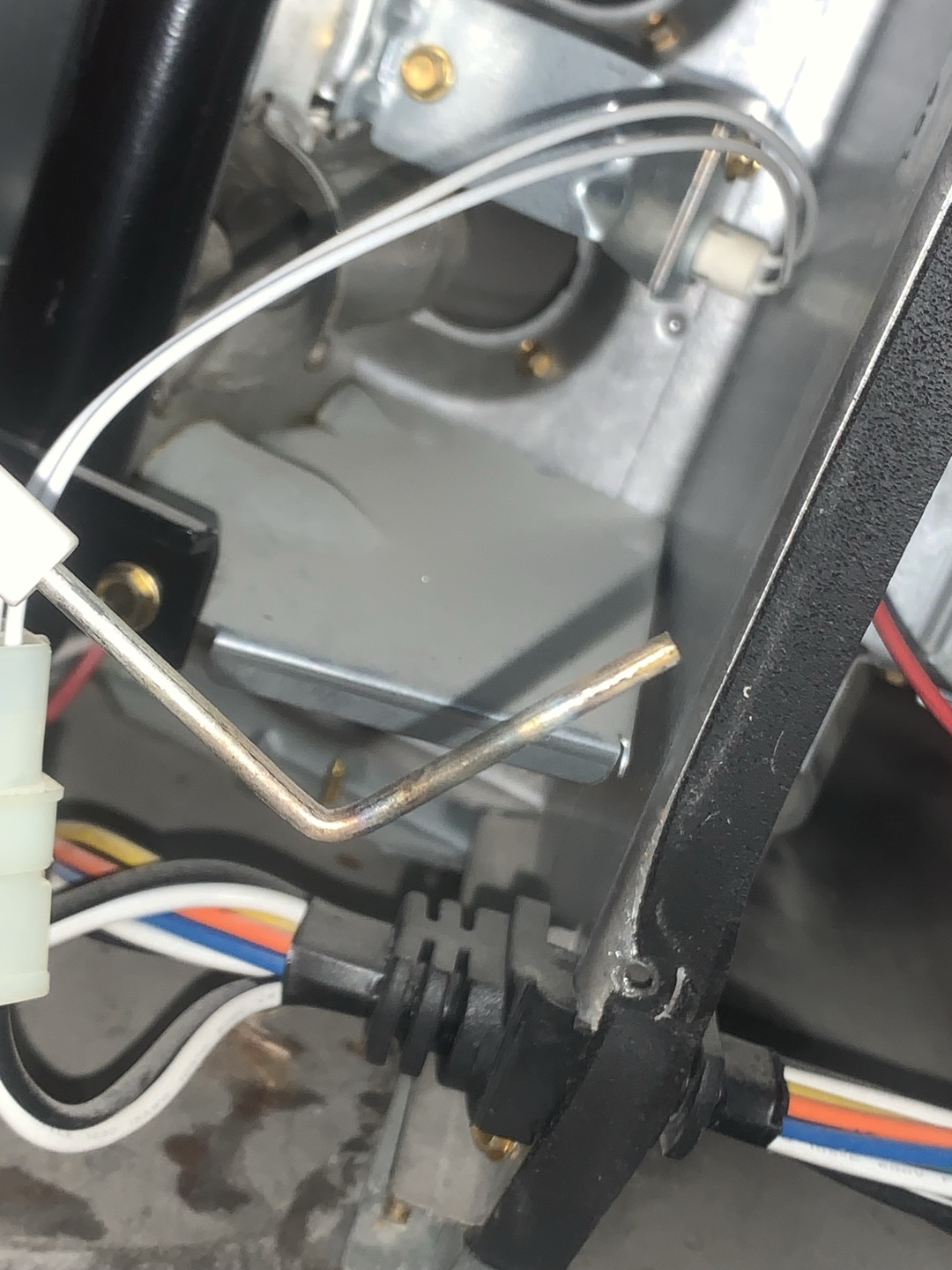  1. Visually inspected condenser coil for debris/ dirty.
2. Inspected condenser fan motor.
3. Inspected condenser fan blades.
4. Inspected/ cleaned wiring connections.
5. Tested for gas leaks
6. Tested functionality and cleaned flame sensor
7. Tested functionality and cleaned pressure switches and ports
8. Inspected / replaced return filter.
9. Inspected return plenum for debris/ dirty.
10. Inspected evaporator coil.
11. Tested functionality and visually inspected surface igniter
12. Checked blower amp draw.
13. Measured temperature differential from supply to return. 20 degrees measured.

Upon initial inspection, I smelled gas in the attic area. Upon further inspection, I found that the upstairs unit was leaking from the gas flex hose leading to the unit. Attempted to tighten the connection to no avail. Discussed option for getting this addressed today and homeowner approved work for gas flex hose replacement. Performed replacement and tested for leaks again and found none. Units in g