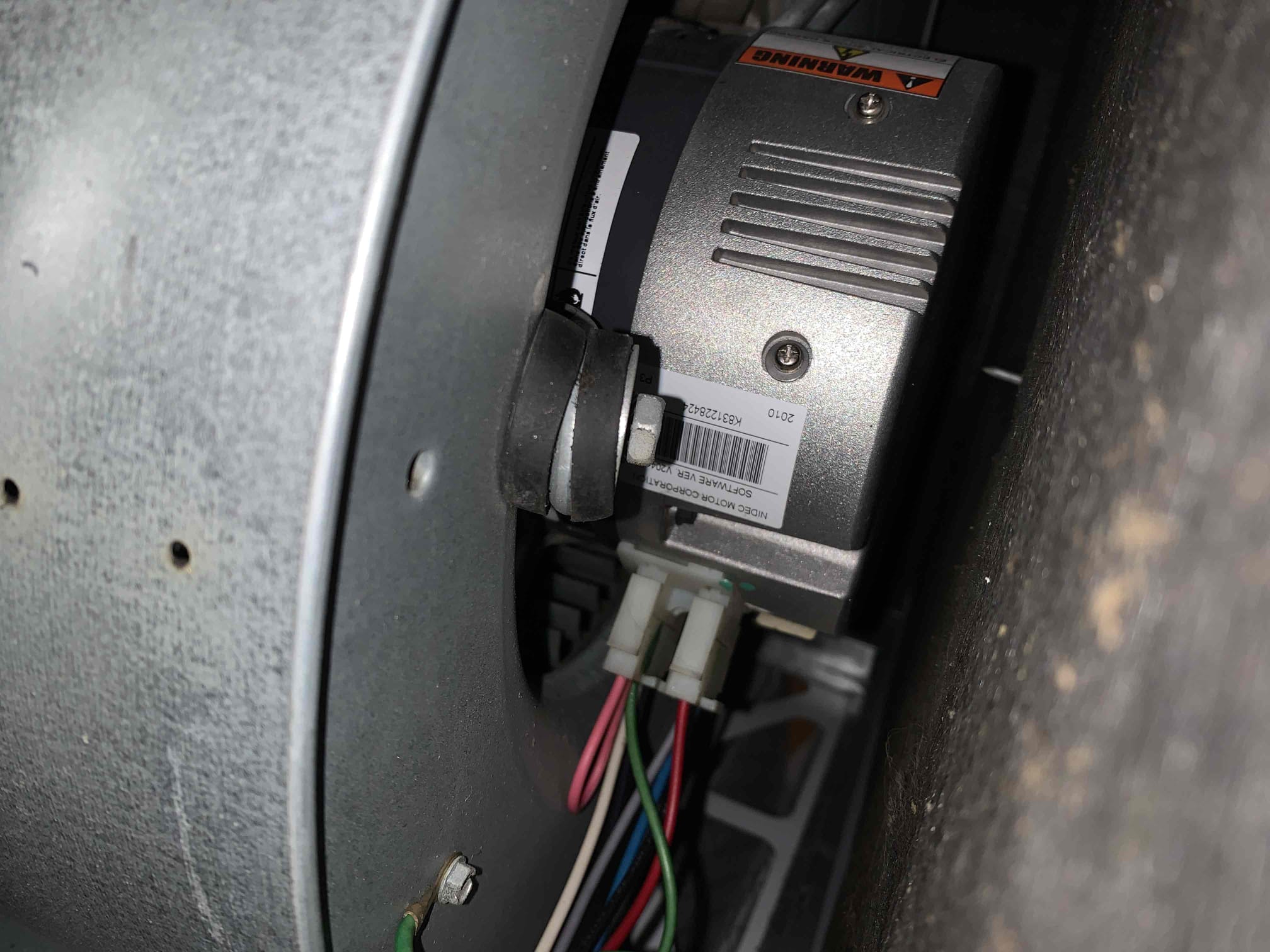 Performed a complete heating system maintenance and inspection. communicating 2021 Gas system.

Inspected and tested all electrical components and safety controls on the indoor unit; all components tested within manufacturer specifications.

While inspecting the inside unit I noticed the blower wheel to have dust/debris build up on it. The blower wheel could benefit from having a chemical cleaning preformed in it.


Verified system temperatures: return air temperature measured at 71°F; supply air temperature measured at 106°F and rising.

Confirmed air filter was recently replaced by client; filter size is 16” x 25” x 4”.

I visually inspected the outdoor unit, 
The outdoor unit was in good condition 

Confirmed system was operating properly and heating upon departure.

System Status: Operating normally at time of service