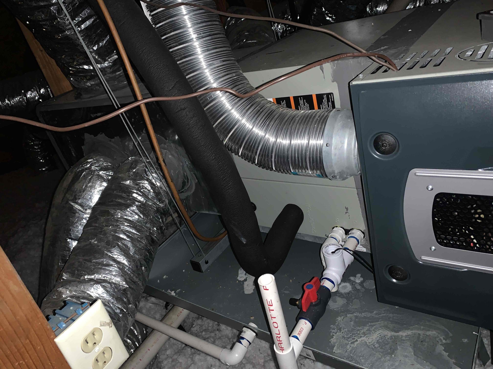 Performed a 2 system heating maintenance ( gas 2023) 

Inspected and tested all electrical components and safety controls on the indoor unit; all components tested within manufacturer specifications.


Verified system temperatures: return air temperature measured at 71°F; supply air temperature measured at 109°F and rising. The east side unit was at 111F and rising and 71 return. 

Changed both air filters; filter size is 16” x 25” x 4” and 20x25x4

I visually inspected the outdoor units, 
The outdoor units are in good condition 

Confirmed system was operating properly and heating upon departure.

System Status: Operating normally at time of service.
