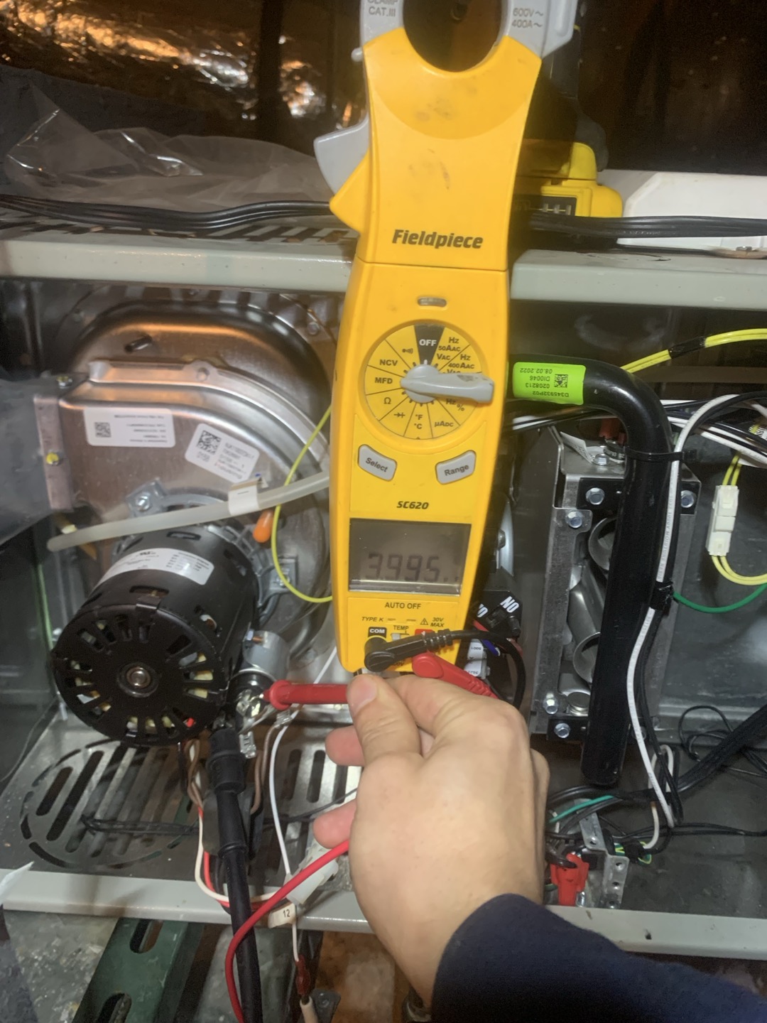 1. Visually inspected condenser coil for debris/ dirty.
2. Inspected condenser fan motor.
3. Inspected condenser fan blades.
4. Inspected/ cleaned wiring connections.
5. Tested compressor/ condenser fan motor capacitor.
6. Checked compressor amp draw.
7. Checked condenser fan motor amp draw.
8. Inspected / replaced return filter.
9. Inspected return plenum for debris/ dirty.
10. Inspected evaporator coil.
11. Inspected blower motor/ blower wheel.
12. Checked blower amp draw.
13. Measured temperature differential from supply to return. 20 degrees measured.
14. Tested capacitor and contactor (outdoor electrical)
15. Rinsed condenser unit to promote heat exchange
16. Tested emergency heat and found no issues
17. Tested for gas leaks
18. Tested functionality and cleaned flame sensor
19. Tested functionality and cleaned pressure switches and ports
20. Tested igniters

No issues at this time all is running well with system. Noticed there was no surge protection on any of the units. Search pr