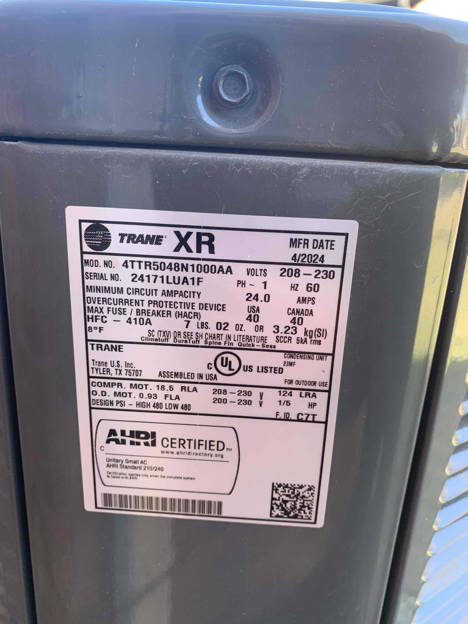 Performed a complete heating system maintenance and inspection. 2024 Gas system.

Inspected and tested all electrical components and safety controls on the indoor unit; all components tested within manufacturer specifications.

Spoke to client about duct cleaning.


Verified system temperatures: return air temperature measured at 71°F; supply air temperature measured at 116°F and rising. 

Confirmed air filter was recently replaced by client; filter size is 20” x 25” x 4”. Aprilaire 210 client said he would change.

I visually inspected the outdoor unit, 
The outdoor unit was in good condition 
Talked client about surge protection.

Confirmed system was operating properly and heating upon departure.

System Status: Operating normally at time of service.