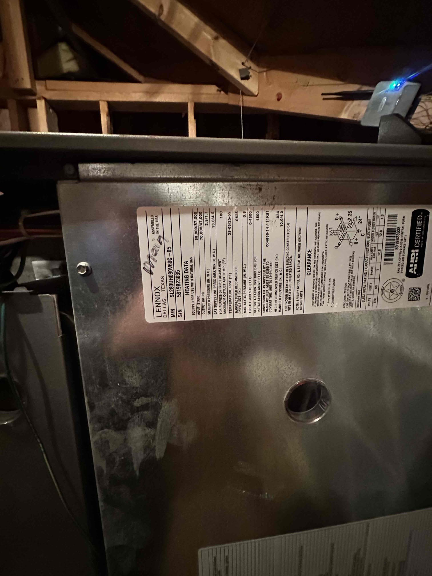 I throughly examined the cleanliness and drains of the system. Customer mentioned a noise when the upstairs run, and they believe it’s from the outdoor unit. With it being as cold as it is, I can investigate when it is warmer outside. The downstairs is the primary unit that needs the cleanings. The upstairs unit hardly runs. I presented a solution to the customer involving duct cleaning, an Airscrubber, and evaporator cleaning. 
Scheduled for 1/23/2026 arrival time of 12:00pm. I collected in full for the work.