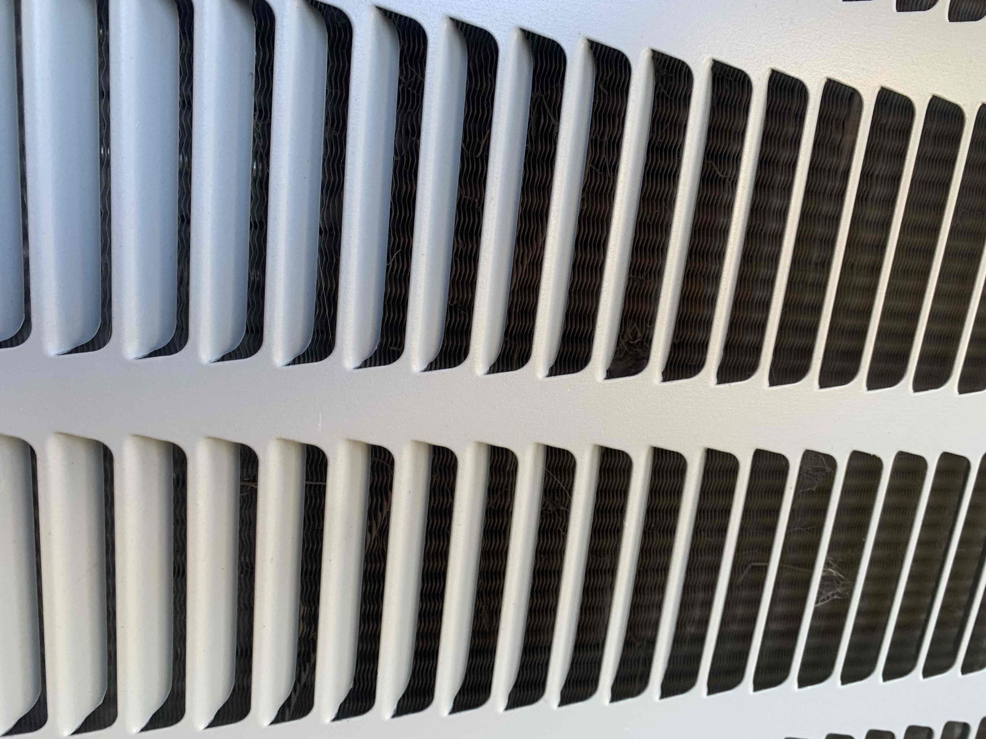 I performed a single heating maintenance on a 2020 airhandler and 2019 410A heat pump system. I checked amps, capacitors, filters, electrical, drains, and safeties. I noticed that the airhandler has bit of build up present on blower motor. I rinsed it the best I could with water. I found that the capacitor has not been changed reading 42/45 on the compressor side. The customer is aware of the capacitor and wants to change it himself. I provided pricing to address the build up on the blower wheel. Unit was heating upon departure. 