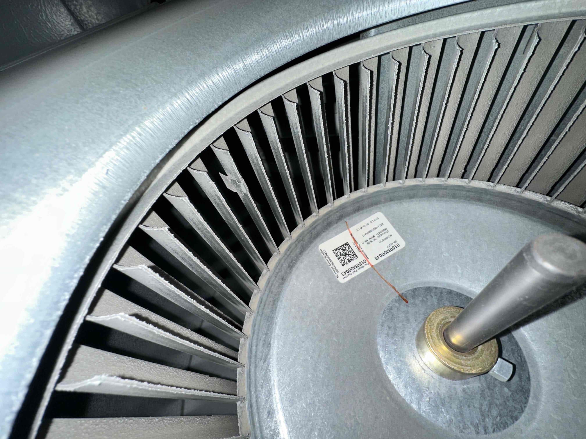 I performed a 2 system heating maintenance on 2020 equipment. I checked amps, capacitors, filters, electrical, and cleanliness. I determined that the system is currently mechanical in good shape. However, I did discover that the blower wheels have a reasonable amount of dust build up present. This causes drag on the motors and will internally wear them down faster. To help prevent surprise cleaning cost, the systems air filter needs to be upgraded to allow better removal. With the incoming weather, I advise adding at least 2 surge protectors to the outdoor units to protect the compressors. Customer declined all options at the time of service.