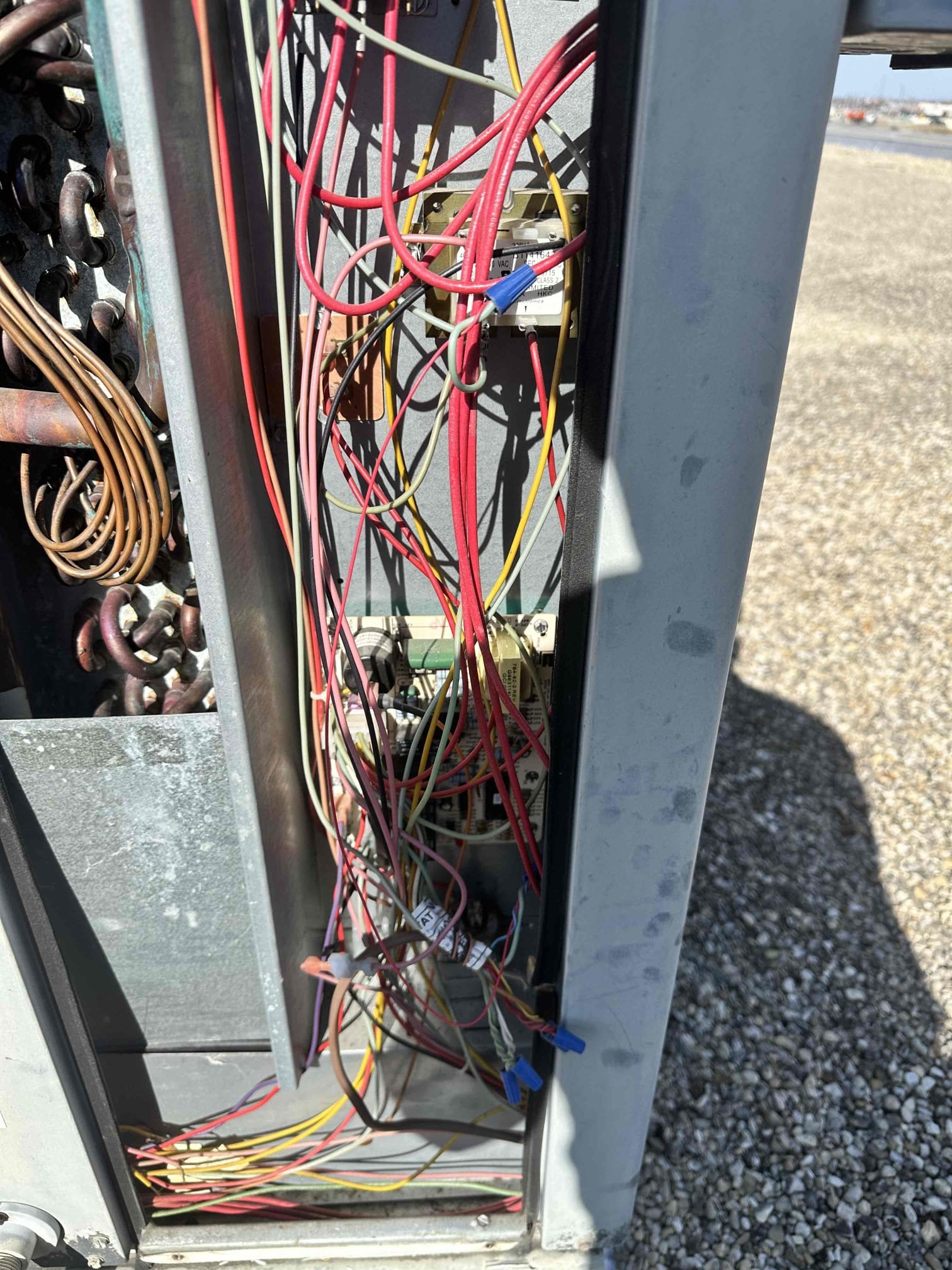 Determined that the thermostat needed batteries. This made the system go back to operating, but it was discovered that the current thermostat is worn out and needs replacing. I proposed replacing the thermostat and wiring in the common wire to make the thermostat not need batteries.
Replacment of the front end thermostat and wiring the common wire into the the electrical to remove the need of batteries.