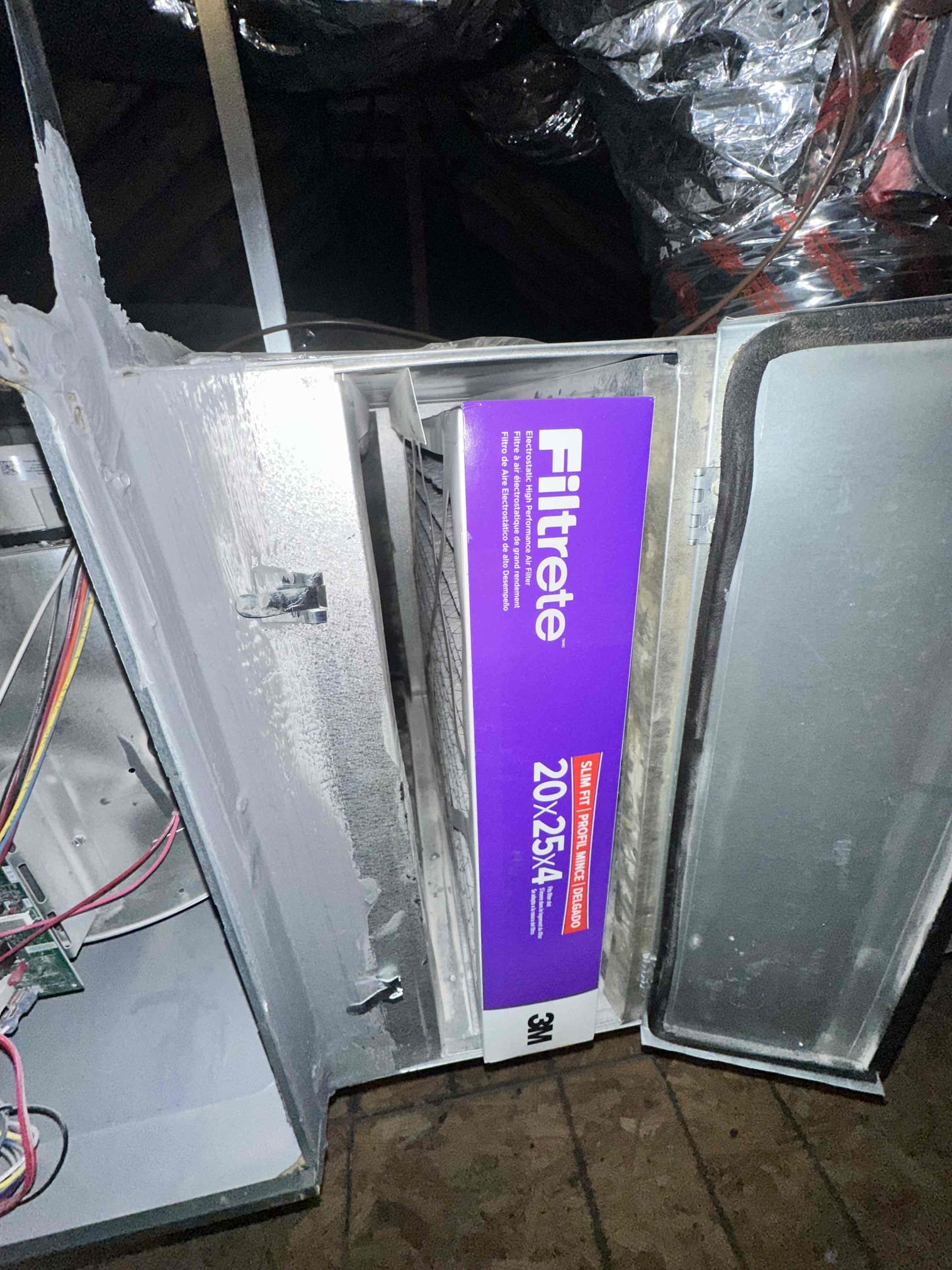 I performed a single heating maintenance on a 2022 gas system. I checked amps, capacitor, filter, electrical, cleanliness, and safeties. The system is mechanically performing well for now, but the unit has a bunch of dust present. This home is located right next to a construction site, and it is making its way into the home. I advised the customer that cleaning needs to be done, but would be smart idea to wait until the construction is done. I provided an option to minimize dust in the unit until then with the filter upgrade kit. Also, we spoke about dedicated surge protection for the unit.