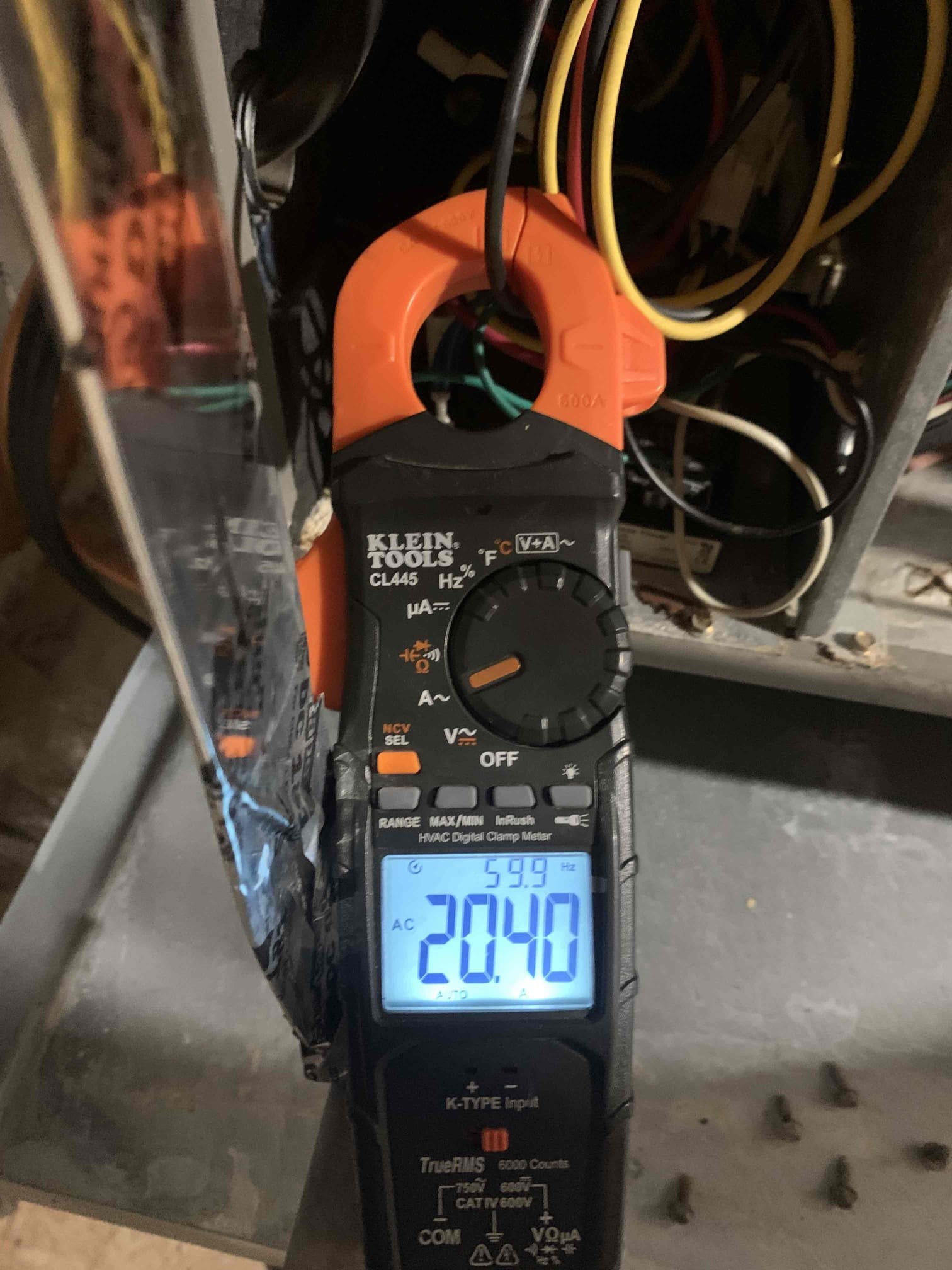 Preformed single system heat maintenance on a 2014 Lennox heat pump. I tested all electrical components on he inside air handler. All tested within manufacturer specifications. I did notice some build up on he blower wheel. It could benefit from a cleaning. I proceeded outside to test all electrical components, start and run amps on the compressor. All tested within manufacturer specifications, except for the fan run capacitor. It is failing at 6.5MFd/7.5MFd. I also noticed the unit did not have any type of surge protection. I provided estimates for all cleanings and concerns to be addressed. Client had run capacitor for the fan replaced today. Unit was heating upon departure 