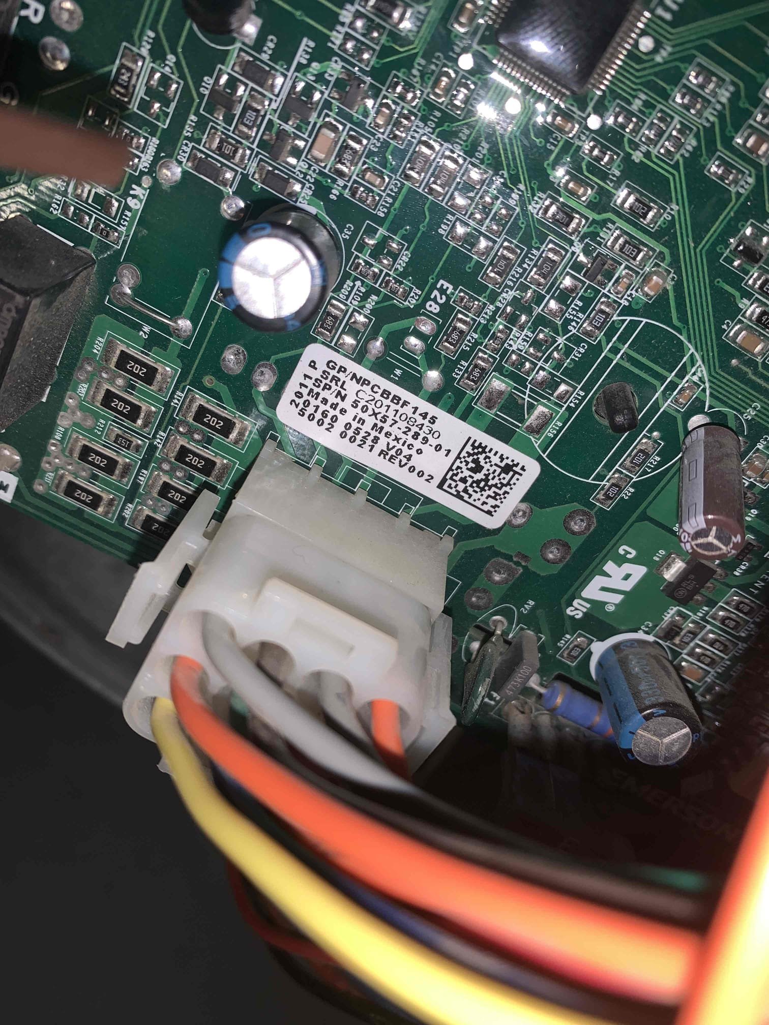 Upon arrival spoke with Joy. She stated that the heater in the receptionist area. Upon inspection of the unit. I noticed no led light to be on. His lint indicates what type of operation the system needs to run. I traced power throughout all of the electrical coming in and out of the board. I found that one of the plugs to the board was sending power in but not out of the board. This indicates that the board is bad and needs to be replaced. I contacted Joy with my findings and she approved to have the new furnace board installed. Heating upon departure