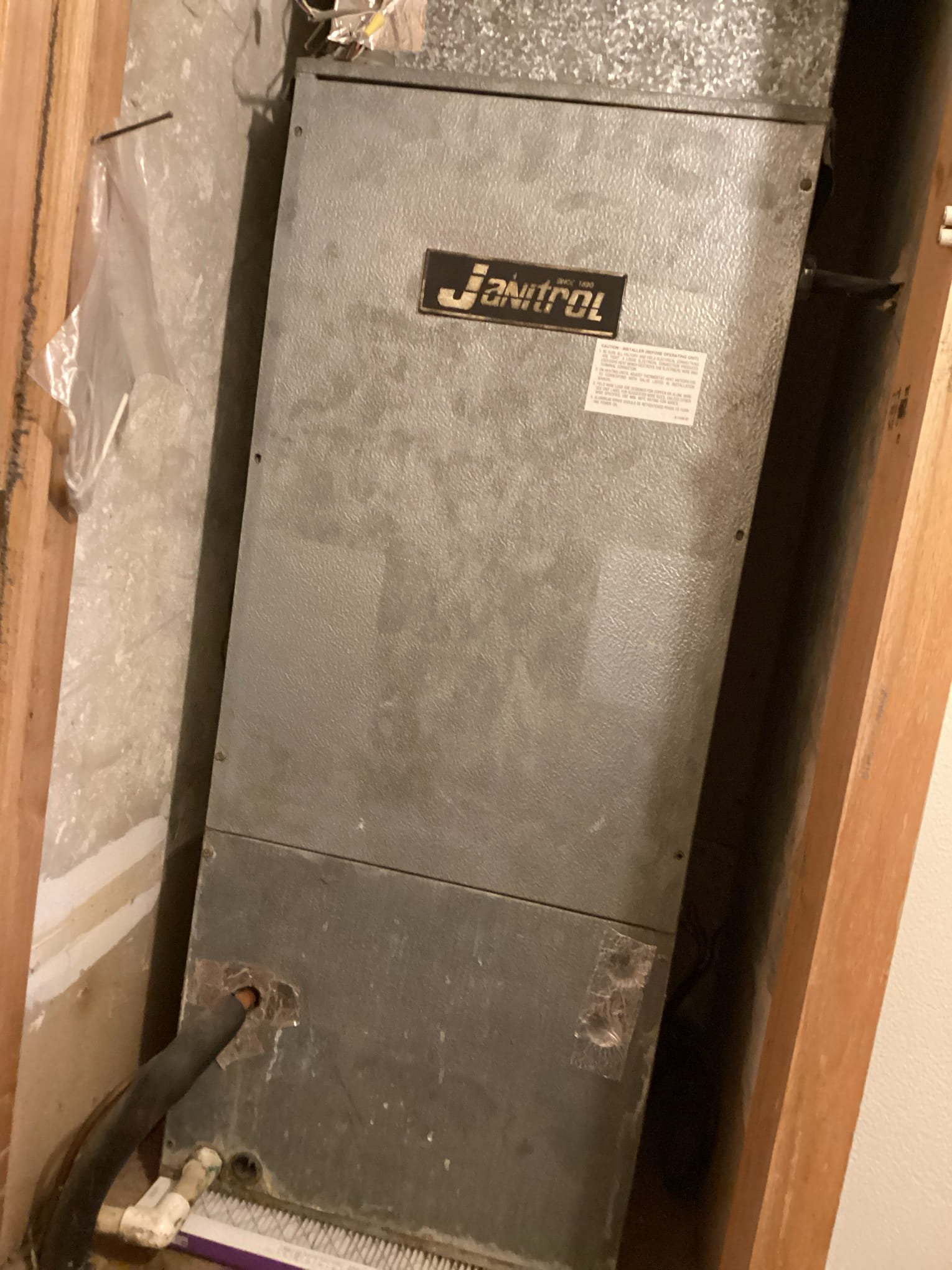 Upon arrival i found the blower motor to not be running. I tested the capacitor on the fan and found it to have failed not allowing the motor to start up. Client wanted to go ahead with repair. After repair heating is working correctly. 

Also offered cleanings due to the condition of the blower wheel. 

7.5 MFD RUN CAPACITOR REPLACEMENT

SIMILAR TO A BATTERY, CAPACITORS HELP START MOTORS BY STORING CURRENT. A DAMAGED CAPACITOR CAN DAMAGE THE MOTOR IF NOT SERVICED. REGULAR MAINTENANCE IS ENCOURAGED.