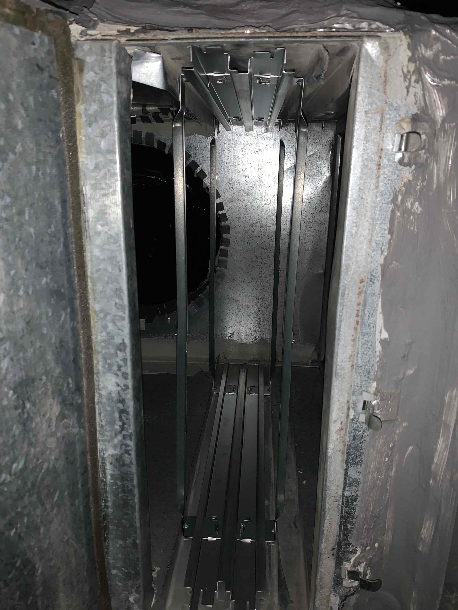 Installed Aprilaire air conversion kit, 813, 20x25x4. I also re wired the fresh air damper that allows fresh air into the home. I also installed surge protection to the outdoor unit. Unit was heating upon departure.