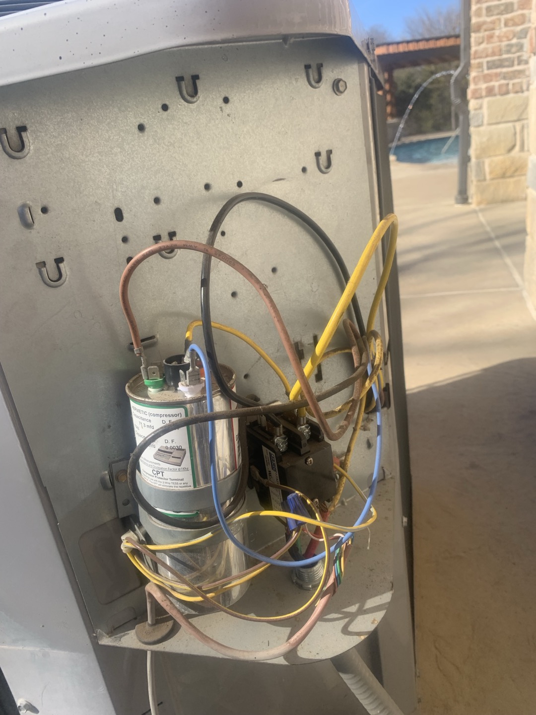 Perform maintenance on 2017 electric heat air handler.

1. Visually inspected condenser coil for debris/ dirty.
2. Inspected condenser fan motor.
3. Inspected condenser fan blades.
4. Inspected/ cleaned wiring connections.
5. Tested compressor/ condenser fan motor capacitor.
6. Inspected / replaced return filter.
7. Inspected return plenum for debris/ dirty.
8. Inspected evaporator coil.
9. Inspected blower motor/ blower wheel.
10. Checked blower amp draw.
11. Measured temperature differential from supply to return. 20 degrees measured.
12. Tested capacitor and contactor (outdoor electrical)
13. Rinsed condenser unit to promote heat exchange
14. Tested electric heat and found no issues

Upon inspection of the unit I found signs of extremely high static pressure. A plug on the front of the unit had been pulled into the evaporator coil , and customer stated he could hear whistling while the unit was running. Upon reviewing the ductwork, I only found one 18” duct. This only allows for 130