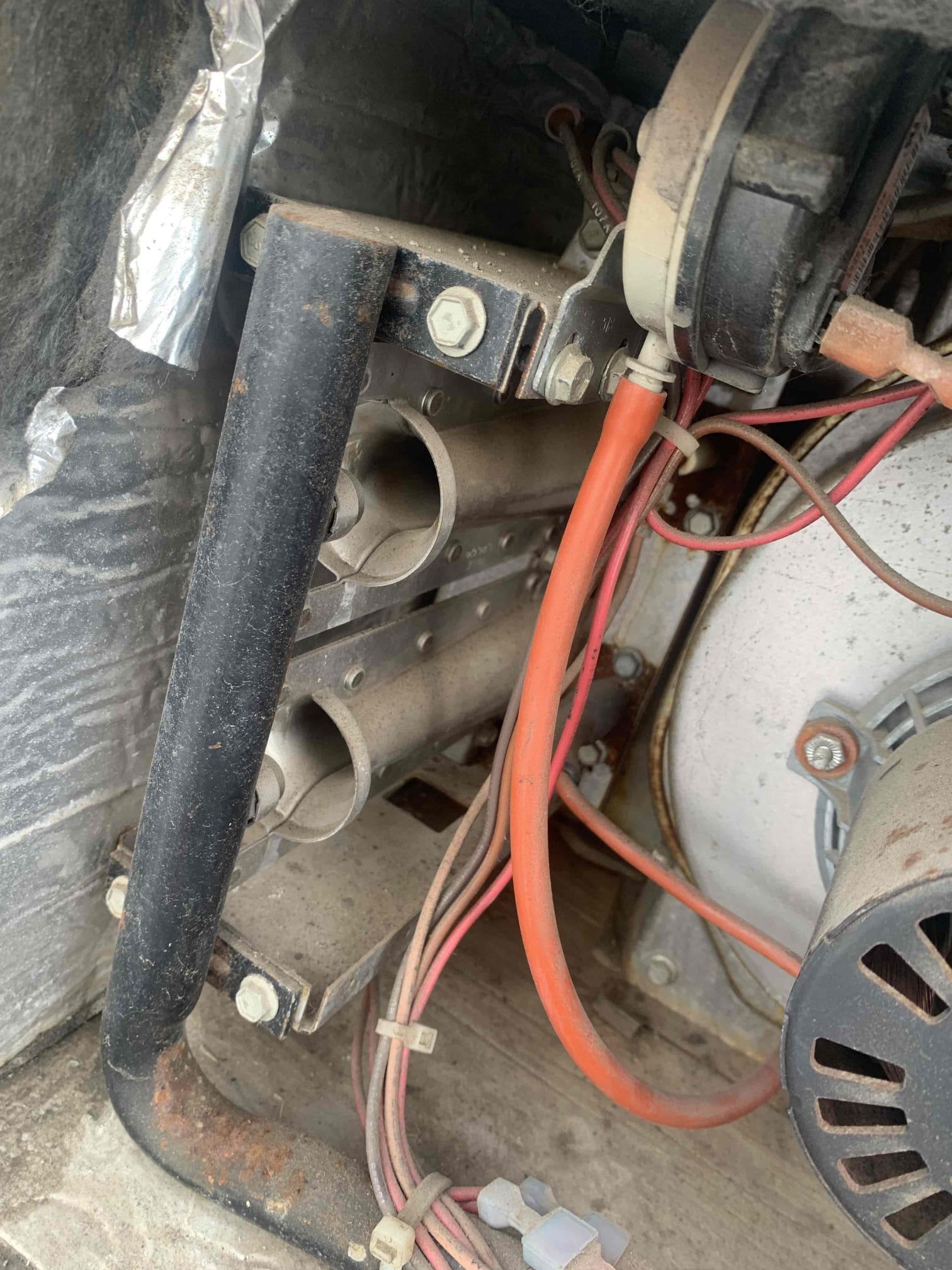 Upon on arrival client stated ac wasn’t working, provided a call for cooling, everything on the ac side was working within manufacturer specifications. I tested the heating side to make sure it was working . I found that the inducer motor was out, not allowing the sequence of operations to work properly. Will provide estimates for having motor replace and full system replacement. 