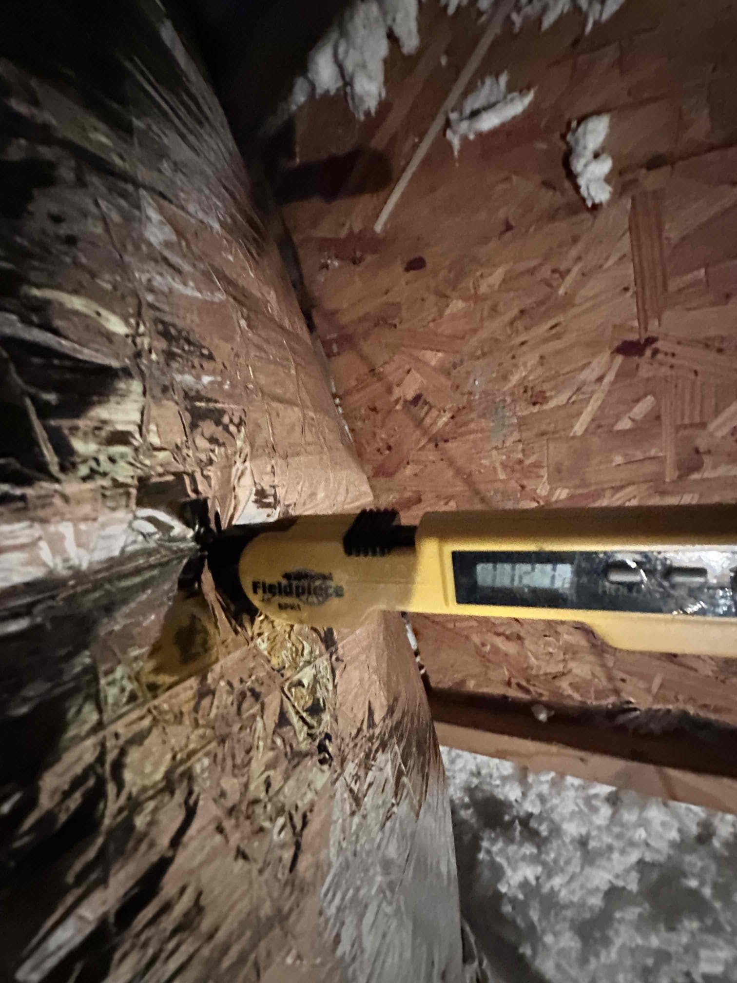 I performed a single system heating maintenance on a 2013 gas system. I checked amps, capacitor, filters, electrical, cleanliness, and safeties. During my thorough evaluation, I discovered that the blower capacitor is actively failing, the blower wheel is filthy, risk of electrical damage, and leaking return. The blower capacitor is required to start the motor itself, and it may cease working soon. The blower wheel being dirty adds stress to the blower and will cause it to prematurely fail. Surge protection is to prevent from extra damage being done by electrical faults. Lastly, the return has a section built out of cardboard. This is going to allow dust from the attic to seep by into the system. 
The blower capacitor is actively failing and may not starting the blower soon. 

The return is not properly sealed allowing the system to collect unnecessary dust from the attic.

The blower is dirty. This adds drag and will result in premature failure.