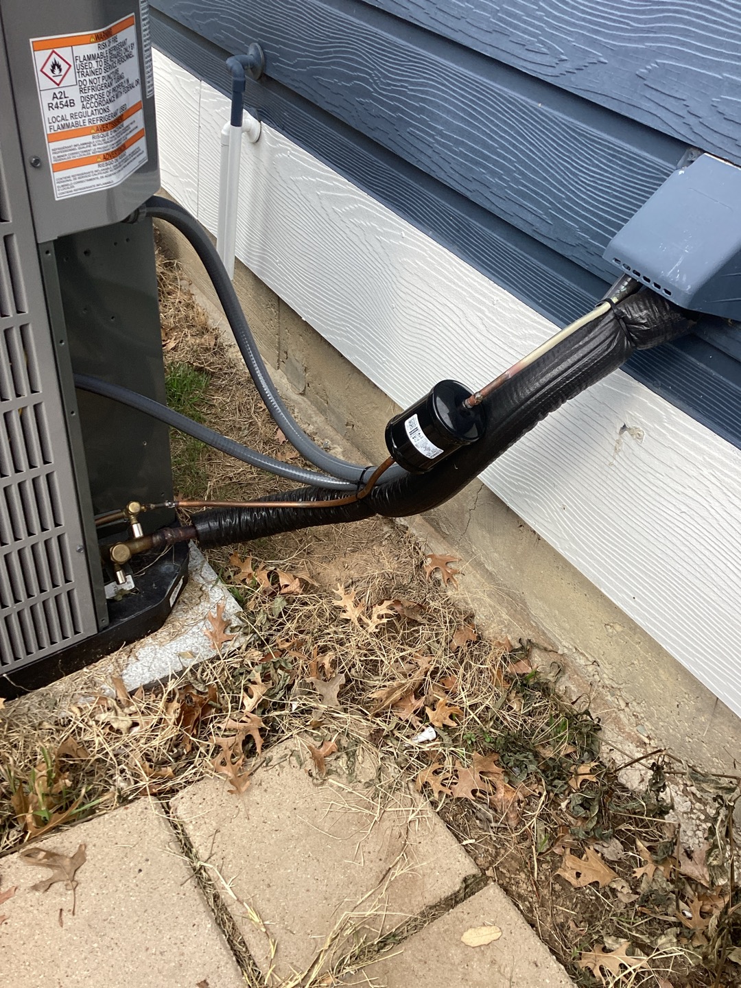 Arrived on site for QC and heating maintenance. On 2025 American standard heat pump. Customer had no questions about thermostat operation or unit operation at this time. However he had noticed that the back children’s rooms tended to be a little colder. 

Heatpump- heating
1. Visually inspected condenser coil for debris/ dirty.
2. Inspected condenser fan motor.
3. Inspected condenser fan blades.
4. Inspected/ cleaned wiring connections.
5. Tested compressor/ condenser fan motor capacitor.
6. Checked compressor amp draw.
7. Checked condenser fan motor amp draw.
8. Inspected / replaced return filter.
9. Inspected return plenum for debris/ dirty.
10. Inspected evaporator coil.
11. Inspected blower motor/ blower wheel.
12. Checked blower amp draw.
13. Measured temperature differential from supply to return. 20 degrees measured.
14. Tested capacitor and contactor (outdoor electrical)
15. Rinsed condenser unit to promote heat exchange
16. Tested emergency heat and found no issues

Found high