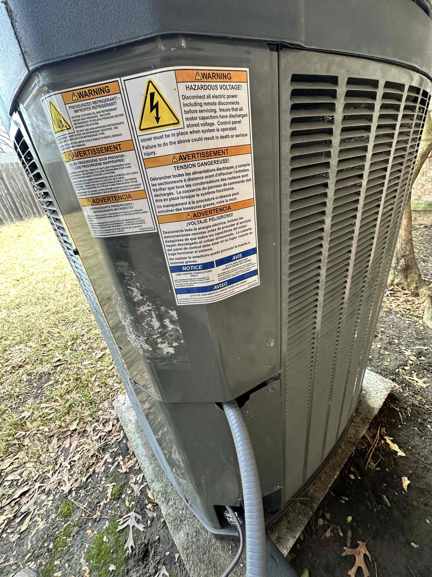 I checked the unit multiple times, and was unable to produce any noises that would be deemed abnormal. I secured the door for the outdoor unit due to the screws being striped. It seems like the customer may be hearing the reversing valve energizing causing pressure to rapidly equalize. System is performing properly at the time of service. Requested the customer to record if the sound comes back.