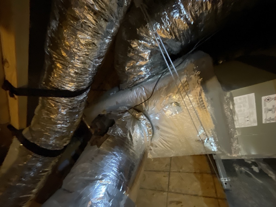  1. Visually inspected condenser coil for debris/ dirty.
2. Inspected condenser fan motor.
3. Inspected condenser fan blades.
4. Inspected/ cleaned wiring connections.
5. Tested for gas leaks
6. Tested functionality and cleaned flame sensor
7. Tested functionality and cleaned pressure switches and ports
8. Inspected / replaced return filter.
9. Inspected return plenum for debris/ dirty.
10. Inspected evaporator coil.
11. Tested functionality and visually inspected surface igniter
12. Checked blower amp draw.
13. Measured temperature differential from supply to return. 20 degrees measured.
14.Drain line tested with gallon of water for clogs and to push anything trying to solidify out

Found 20x20x1 filter installed into 4 inch filter cabinet. Advised to switch over to aprilaire conversion kit inorder to keep system clean and running efficiently as dust is the number killer of ac systems. Homeowner advised me he would be switching over to 4 inch filters. Unit in good working order upon d