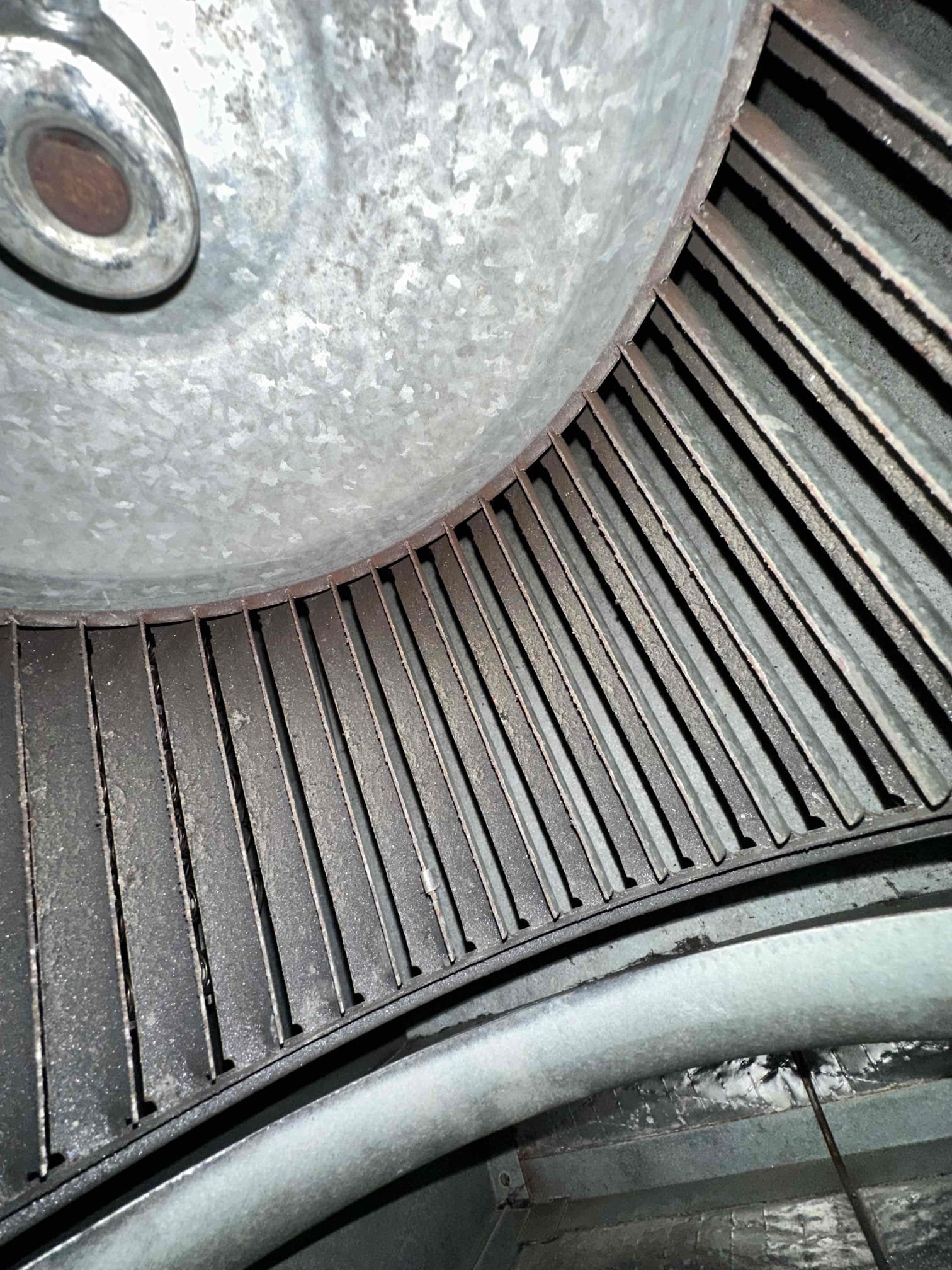 Upon arrival, I investigated the noise in question. The blower wheel is spinning out of balance. I confirmed that the blower shaft is not wobbling when it spins, the motor is secure, and the keeper bolt is tight. The wheel is spinning and shaving the blower housing. It appears as if the wheel has warped causing this. Due to the unknown damage that may have happened, it is advised to replace the blower motor, blower wheel, and the blower housing. Customer has not had maintenance and AdonCPS has not been out since the install of the equipment in August of 2020. We will need to reach out to York on Monday to verify warranty and part availability.