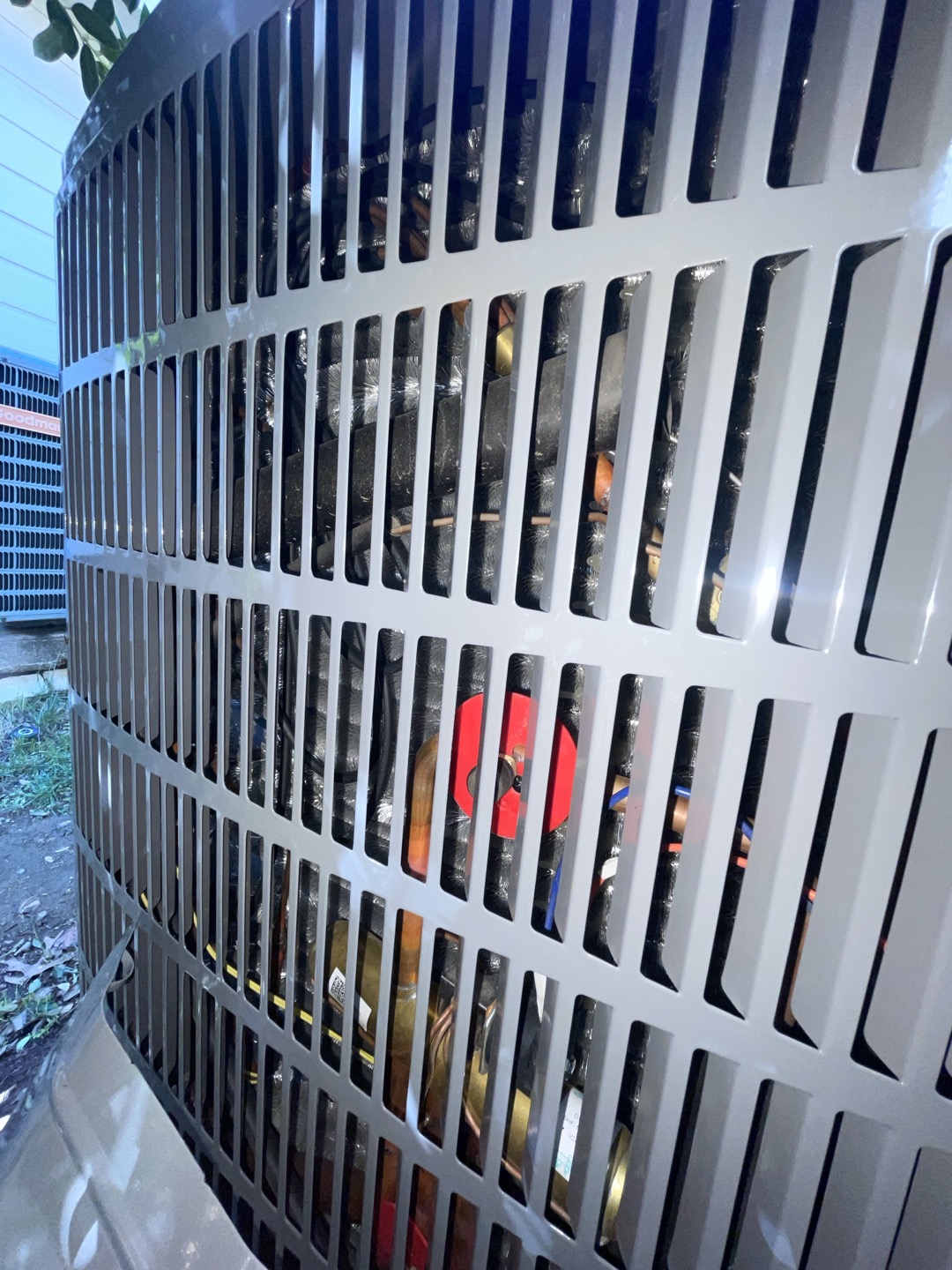 1. Visually inspected condenser coil for debris/ dirty.
2. Inspected condenser fan motor.
3. Inspected condenser fan blades.
4. Inspected/ cleaned wiring connections.
5. Tested compressor/ condenser fan motor capacitor.
6. Checked compressor amp draw.
7. Checked condenser fan motor amp draw.
8. Inspected / replaced return filter.
9. Inspected return plenum for debris/ dirty.
10. Inspected evaporator coil.
11. Inspected blower motor/ blower wheel.
12. Checked blower amp draw.
13. Measured temperature differential from supply to return. 20 degrees measured.
14. Tested capacitor and contactor (outdoor electrical)
15. Rinsed condenser unit to promote heat exchange
16. Tested emergency heat and found no issues

Checked all wire connections in made sure everything was tight. Found drain line was draining slowly. I went ahead and cleared drain line as a courtesy as this is the first visit since install. Spoke with homeowner about options for air purification since they did say, they suffered 