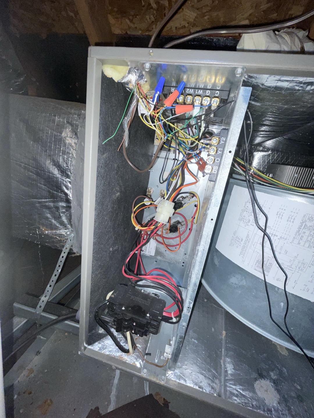 Brayden and I perform a 3 system heating maintenance. The units are heat pumps from 2022. We checked amps, capacitors, filters, electrical, and cleanliness. During our thorough evaluation, we discovered growth formations inside of the master bedroom unit. This leads to poor air quality and potential strain on the equipment. The outdoor units do not have protection from power fluctuations. This can cause damage to the outdoor components. The filtration can be improved. There is roughly a 1” gap at the top of the filter that is allowing dust to bypass into the system. A bracket can be installed to improve the dust removal and reduce surprise cleaning costs. We provided preventative and safety options at the time of service. 