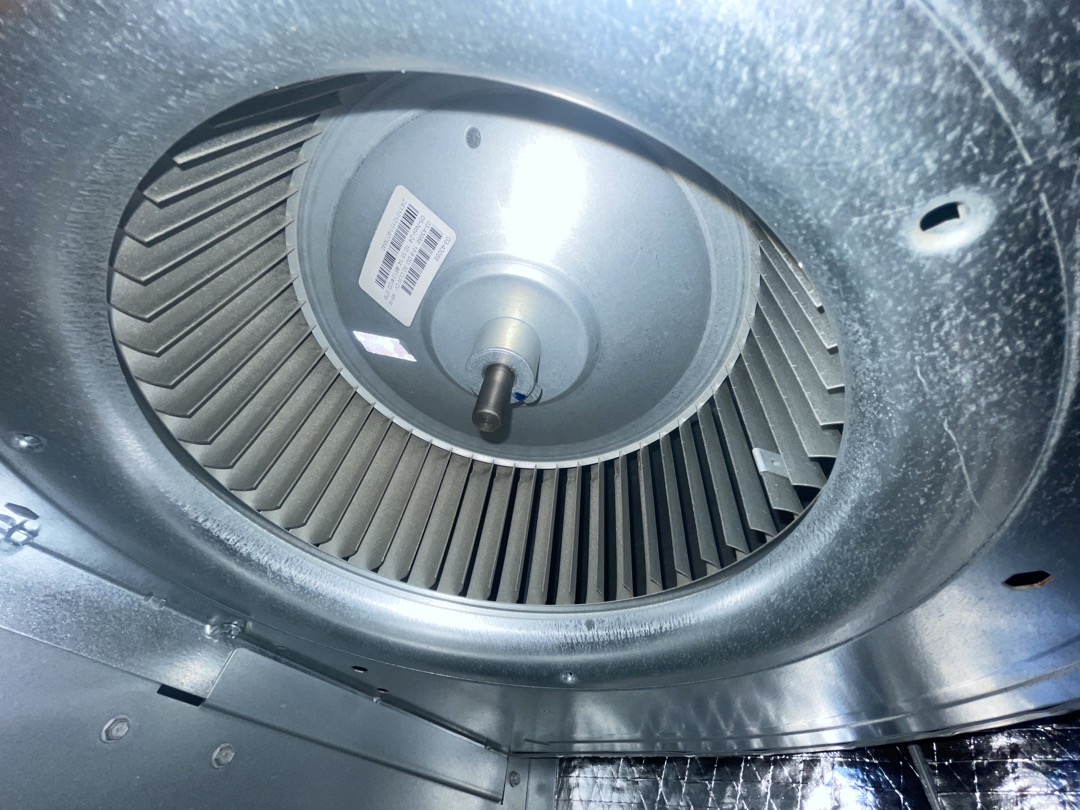 1. Visually inspected condenser coil for debris/ dirty.
2. Inspected condenser fan motor.
3. Inspected condenser fan blades.
4. Inspected/ cleaned wiring connections.
5. Tested compressor/ condenser fan motor capacitor.
6. Checked compressor amp draw.
7. Checked condenser fan motor amp draw.
8. Inspected / replaced return filter.
9. Inspected return plenum for debris/ dirty.
10. Inspected evaporator coil.
11. Inspected blower motor/ blower wheel.
12. Checked blower amp draw.
13. Measured temperature differential from supply to return. 20 degrees measured.
14. Tested capacitor and contactor (outdoor electrical)
15. Rinsed condenser unit to promote heat exchange
16. Tested emergency heat and found no issues

Homeowner stated they were seeing a lot of dust within the home and my findings reflect that; As I was seeing a lot of dust on the filter that had been changed in January and return plenum for the system being so new. Customer was unhappy this was not offered at install and is not in