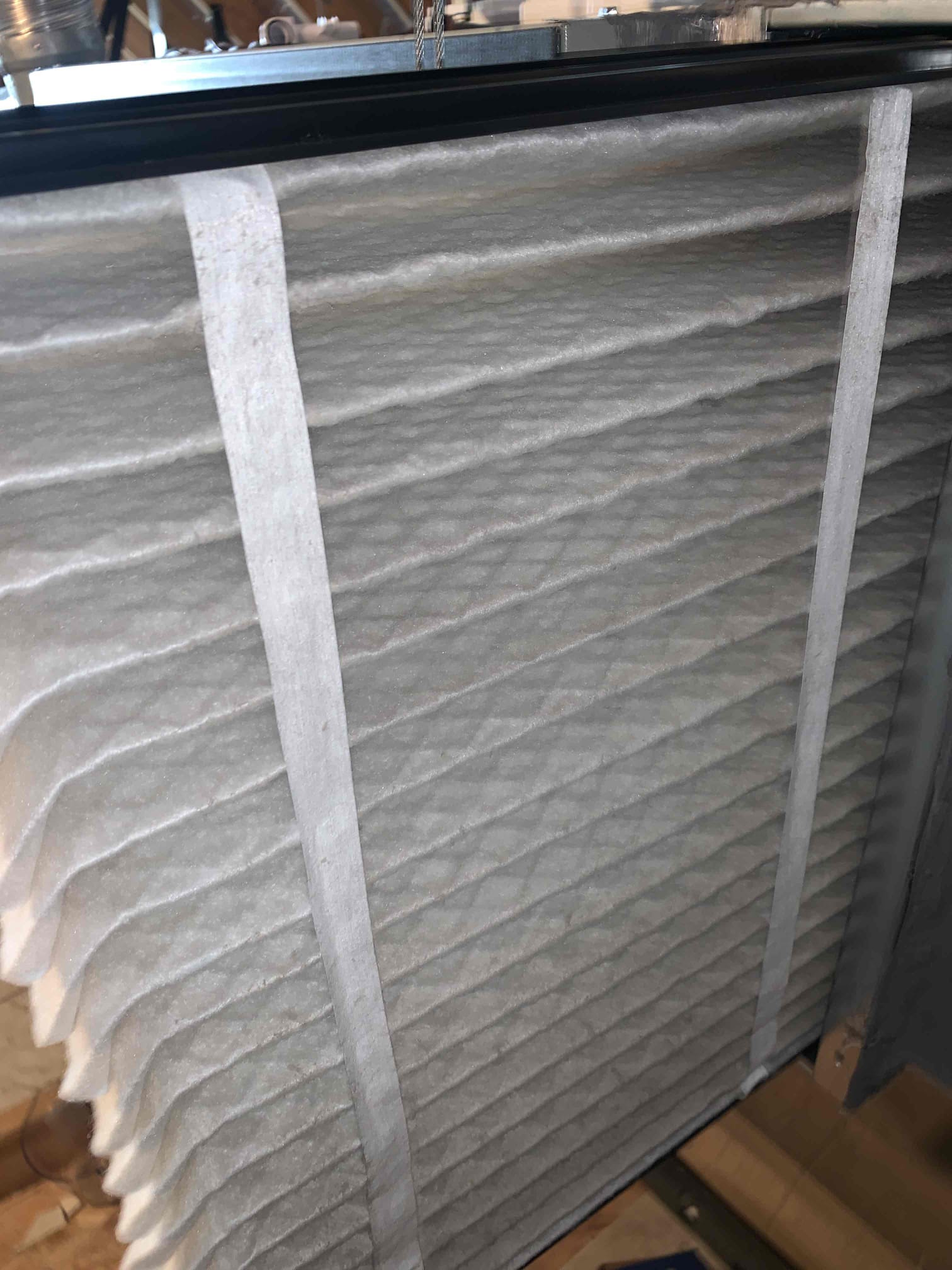 Preformed single system heating maintenance on a 2025 gas furnace. I tested all electrical components and safeties. All tested within manufacturer specifications. I checked for cleanliness of the duct work and blower wheel. I found the return ducts to be covered in dust. I checked he filter it did not need to be changed at the time of inspection. I then proceeded to the outside unit where I visually inspected the unit. All was in good working order. The unit was cooling upon departure. 