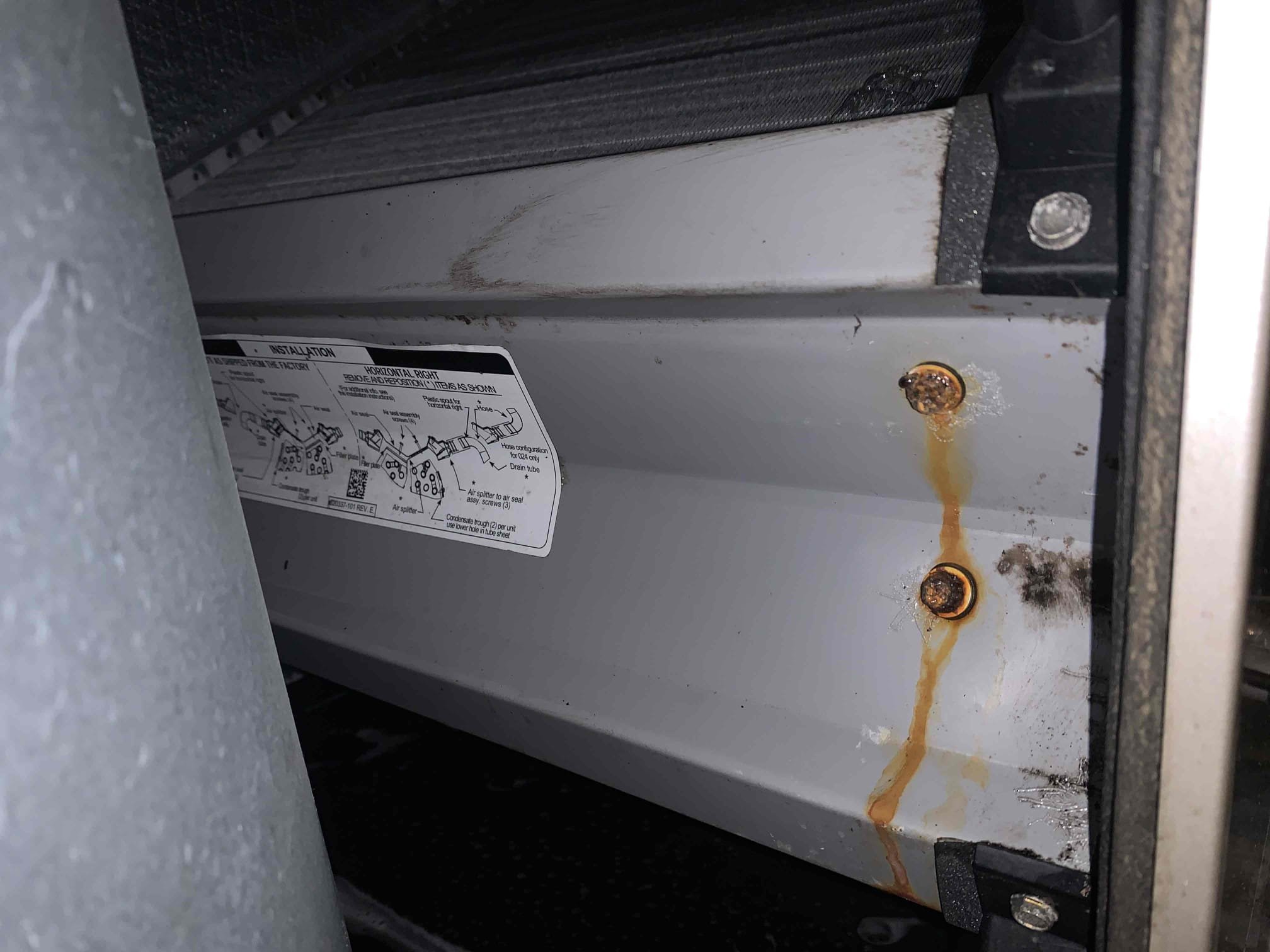 Came out for duct cleaning estimate. Found the system could benefit from having a full system cleaning done. Client elected to have evaporator coil cleaned today. Cleaned coil and presented before and after photos. 