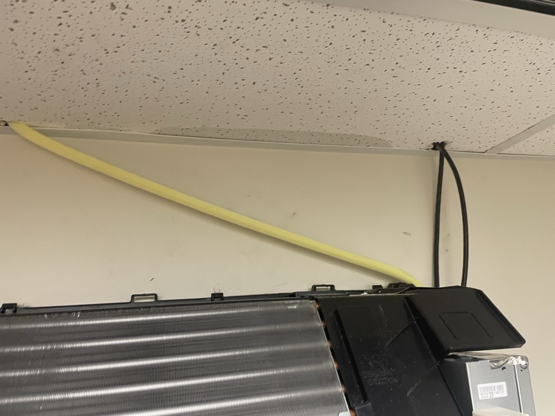 Frisco, TX - Condensate Drain Pump Installation Replacement on Mini Split 


Scope of Work
-Order and pick up part from the supplier 
- Install condensate drain pump on indoor unit mini split head 
- Route discharge tubing to the approved drain location
- Connect the pump to the power source and integrate with the system safety controls
- Test pump operation and verify proper drainage
- Estimated labor time 2.30 hours, including procurement of part 

Materials & Equipment
- Condensate drain pump compatible with Mitsubishi system
- Drain tubing and fittings
- Electrical wiring and connection supplies

Special Notes
- A pump is required when gravity drainage is not achievable
- Proper installation helps prevent water overflow and potential water damage

Warranty: 90 days after initial installation

Taxes, shipping, and handling are included

Proper maintenance every 3/6 months is recommended for mini-split units.